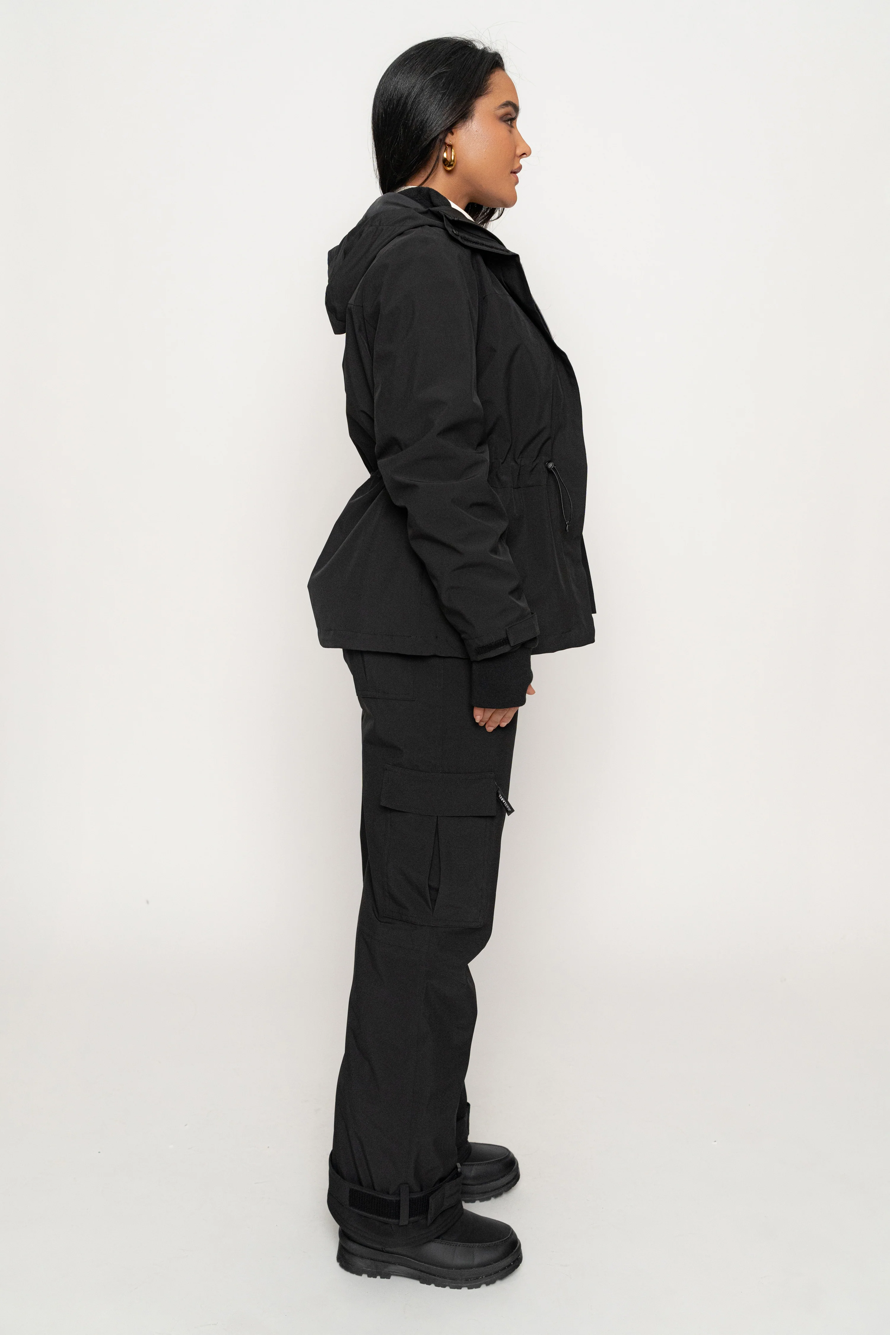 Black Polar Puffer Jacket - Image 13
