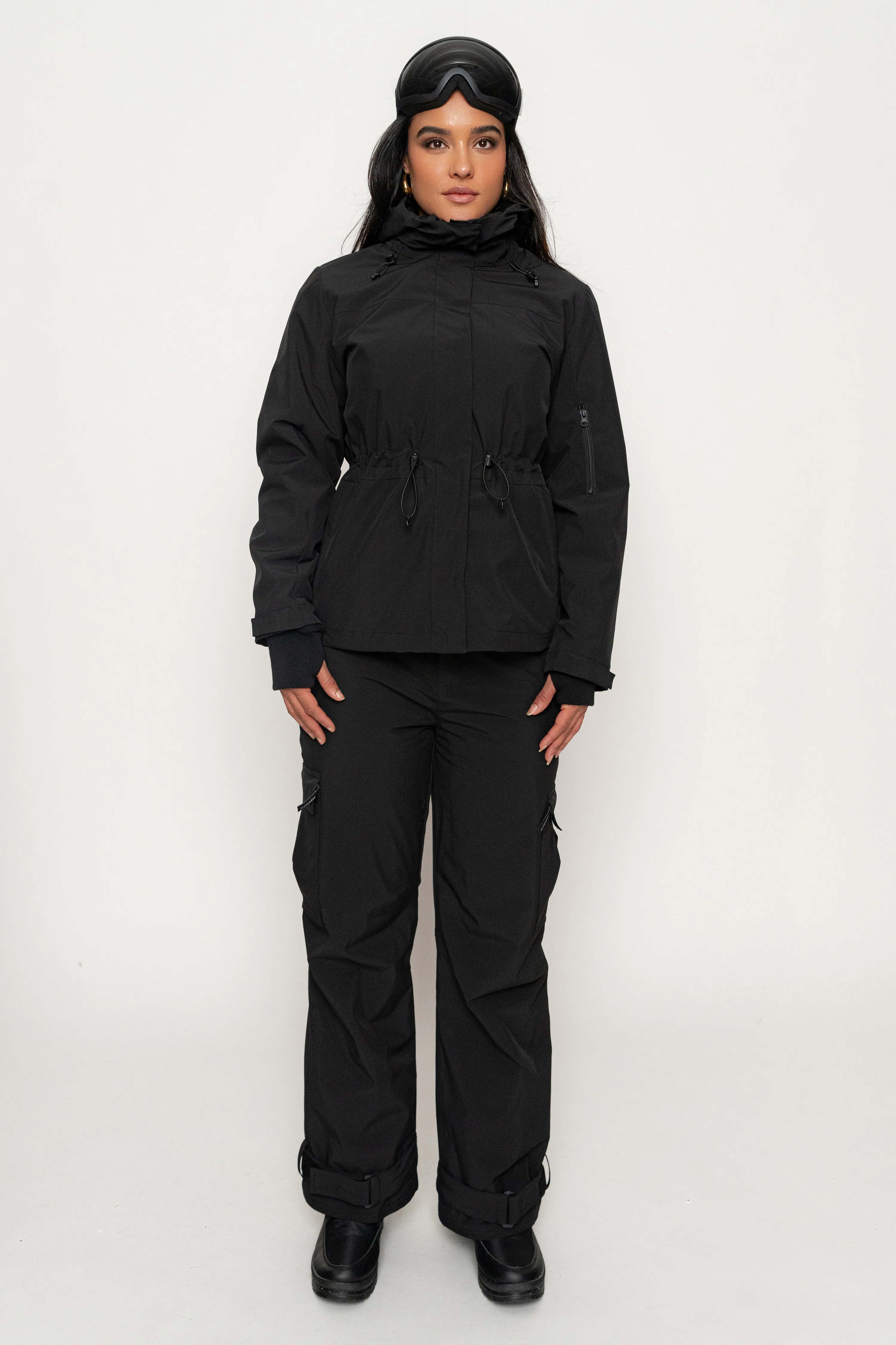 Black Polar Puffer Jacket - Image 5