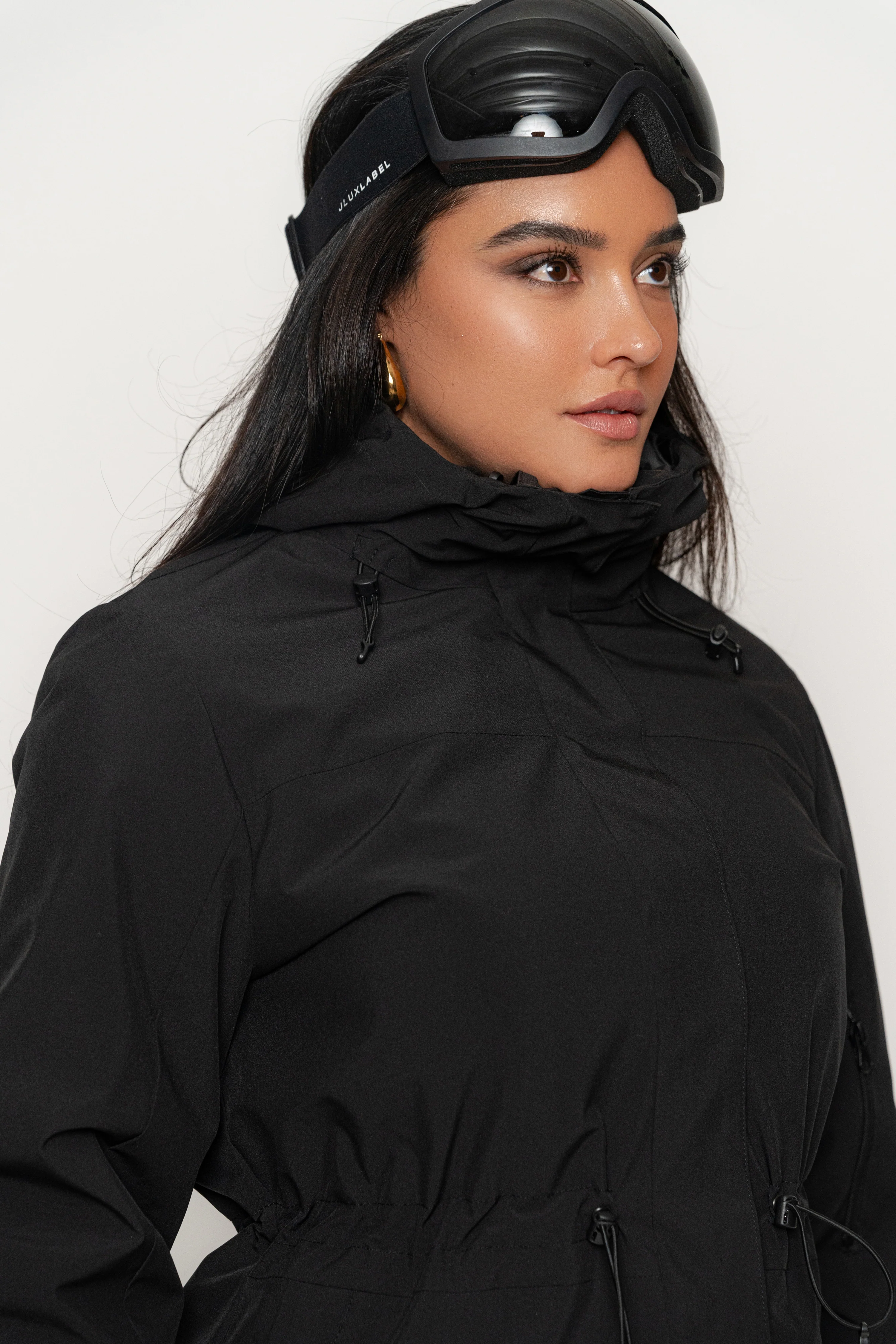Black Polar Puffer Jacket - Image 9