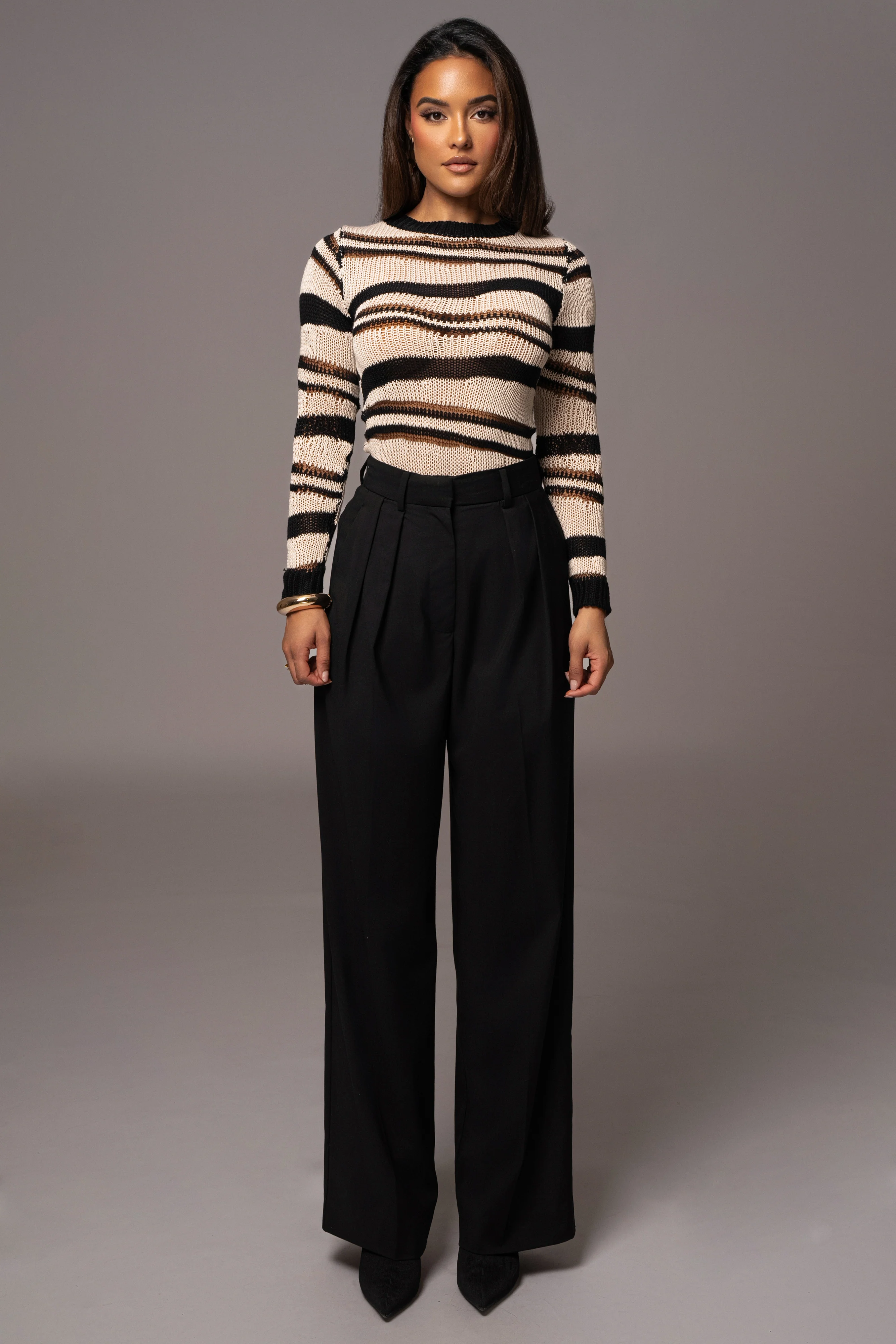 Black Power Hour High Waist Trousers - Image 3