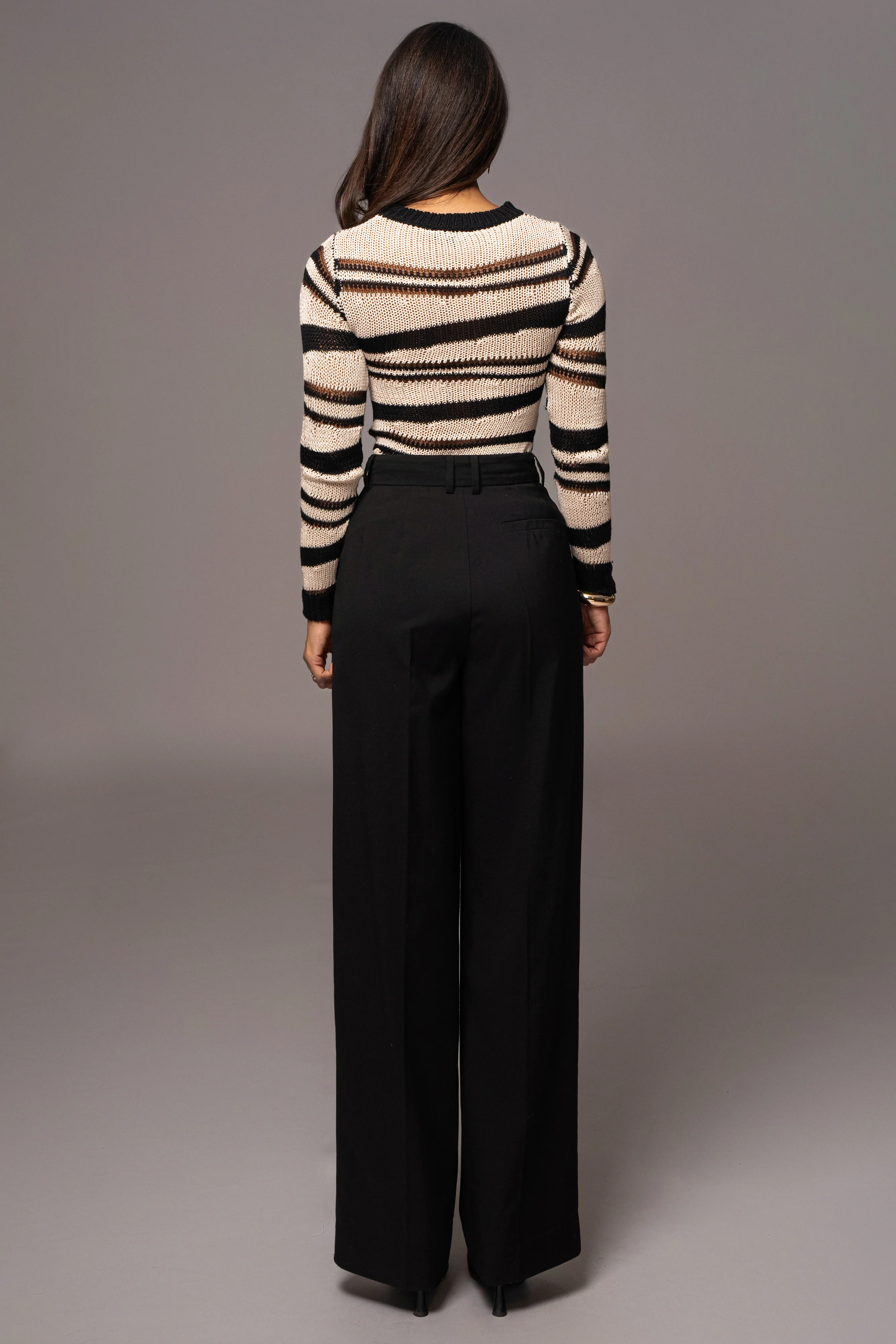 Black Power Hour High Waist Trousers - Image 6