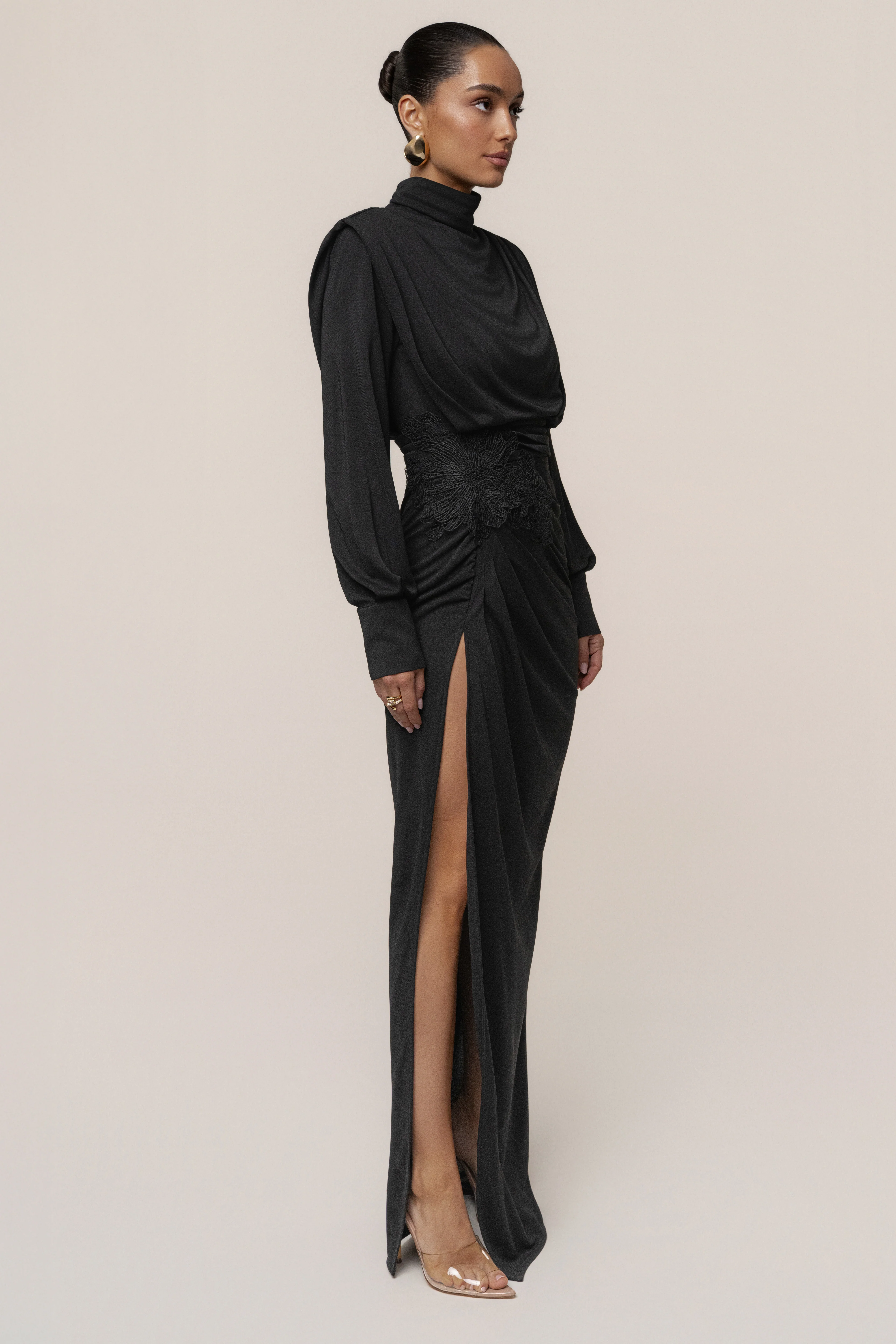 Black Radiance Maxi Gown - Image 5