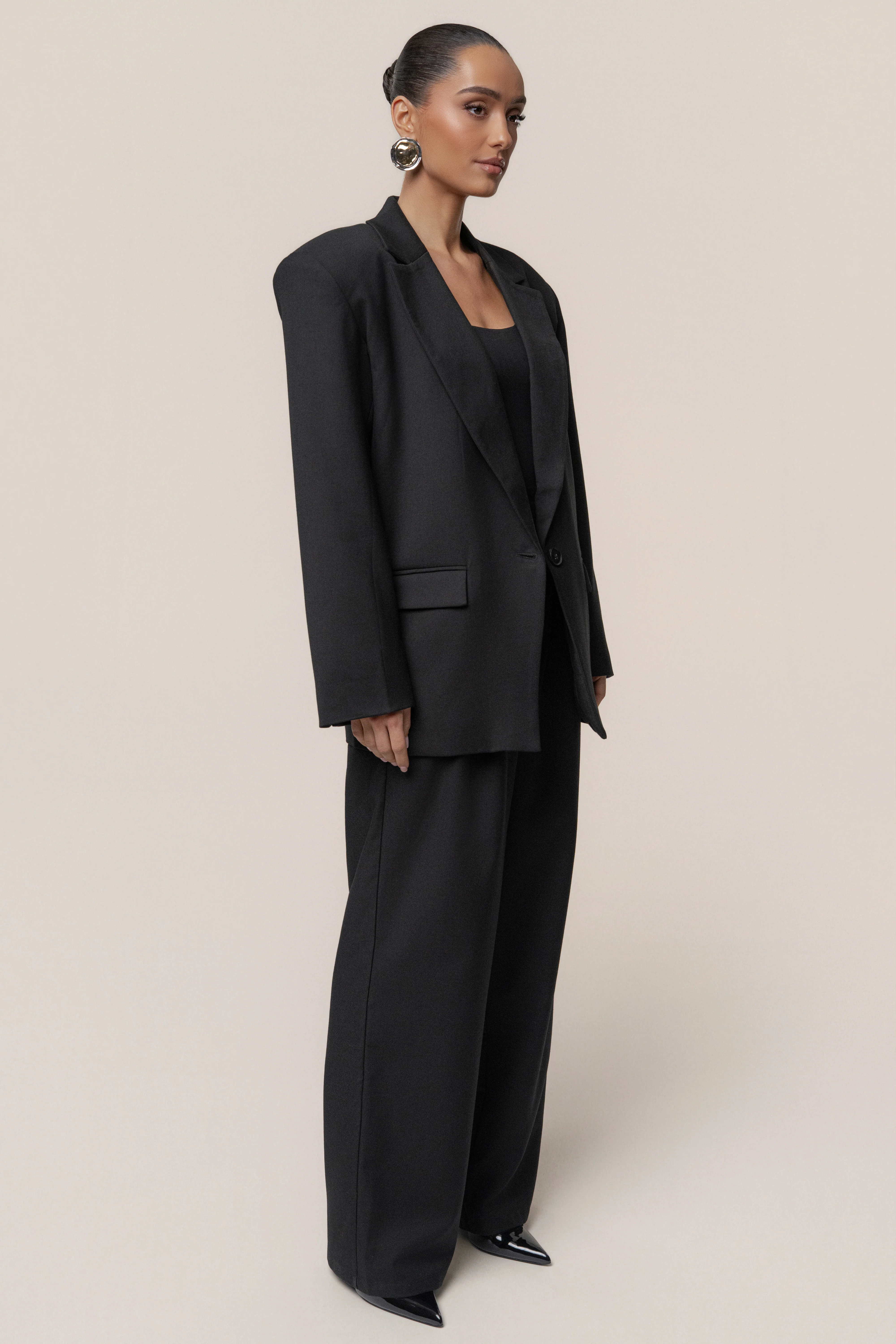 Black Refined Moments Blazer - Image 6