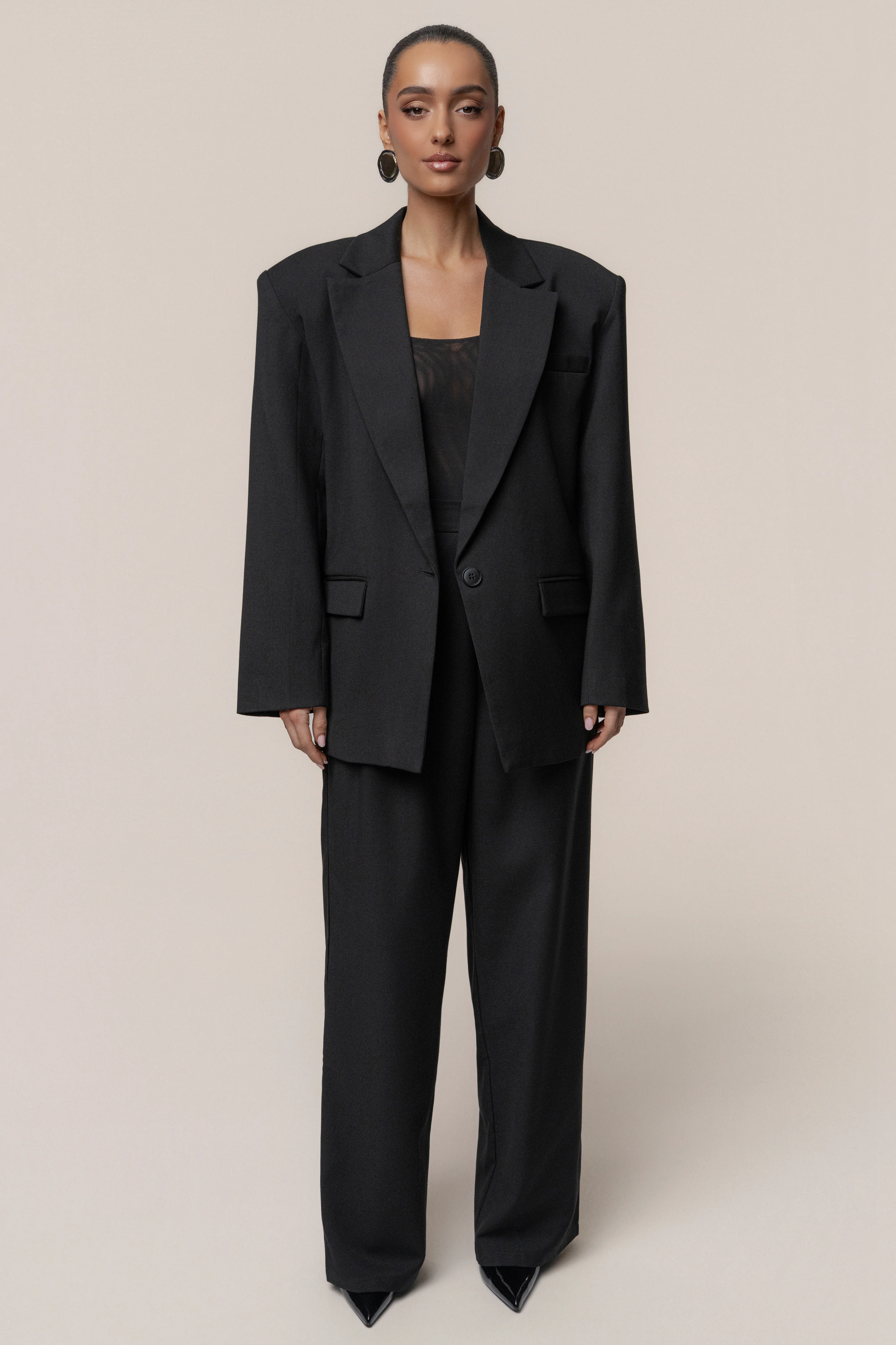 Black Refined Moments Trouser - Image 4