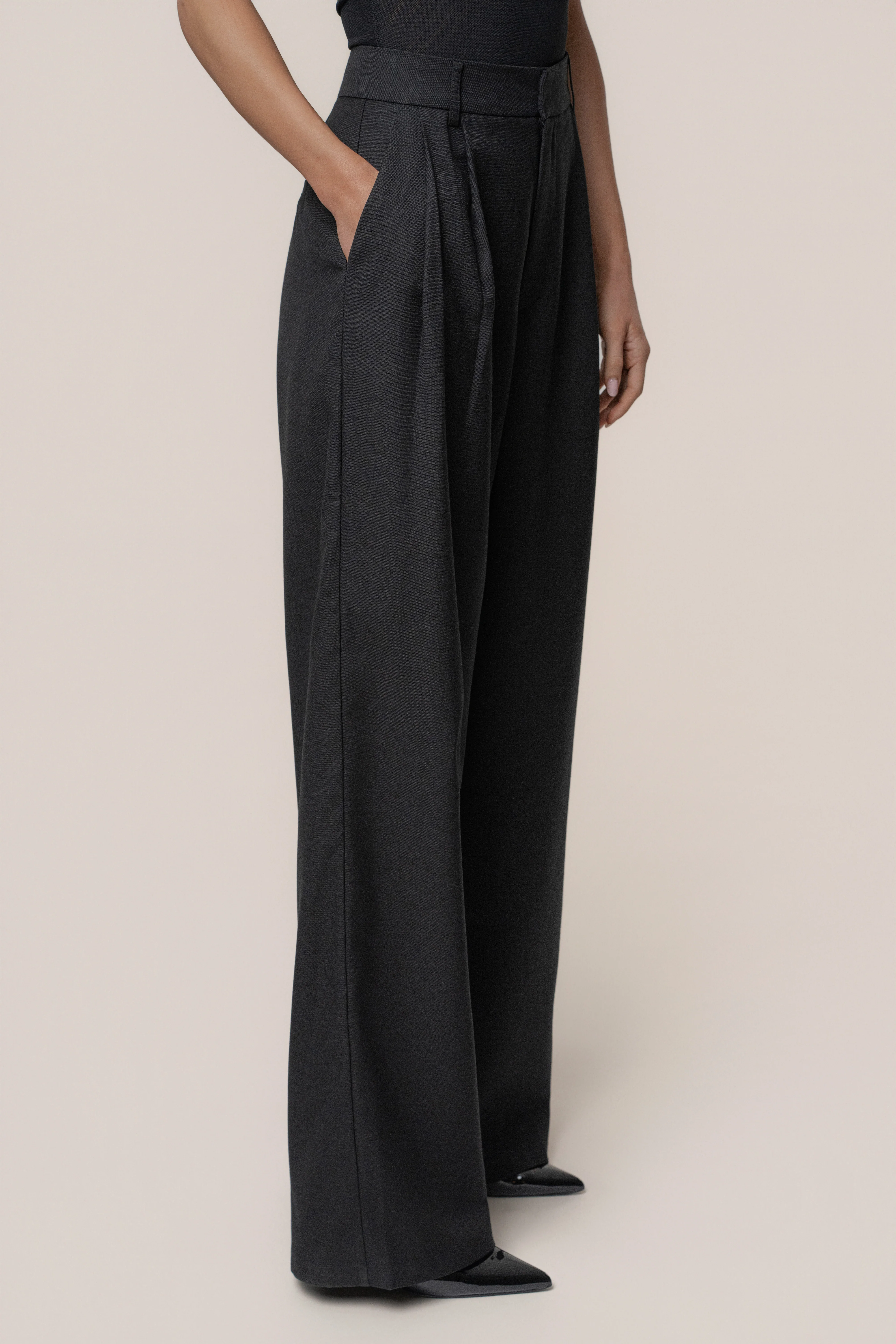 Black Refined Moments Trouser - Image 5