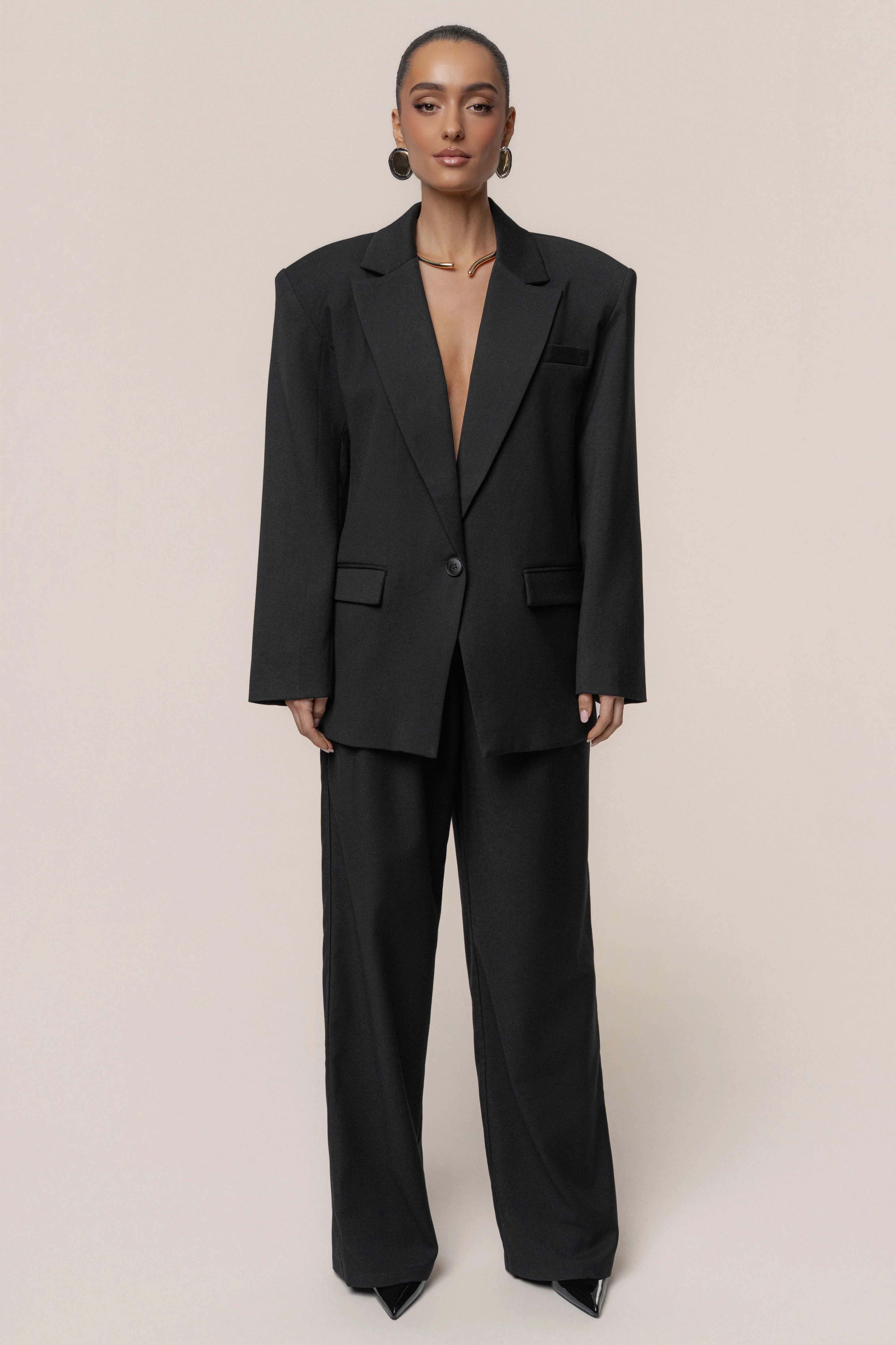 Black Refined Moments Trouser - Image 6