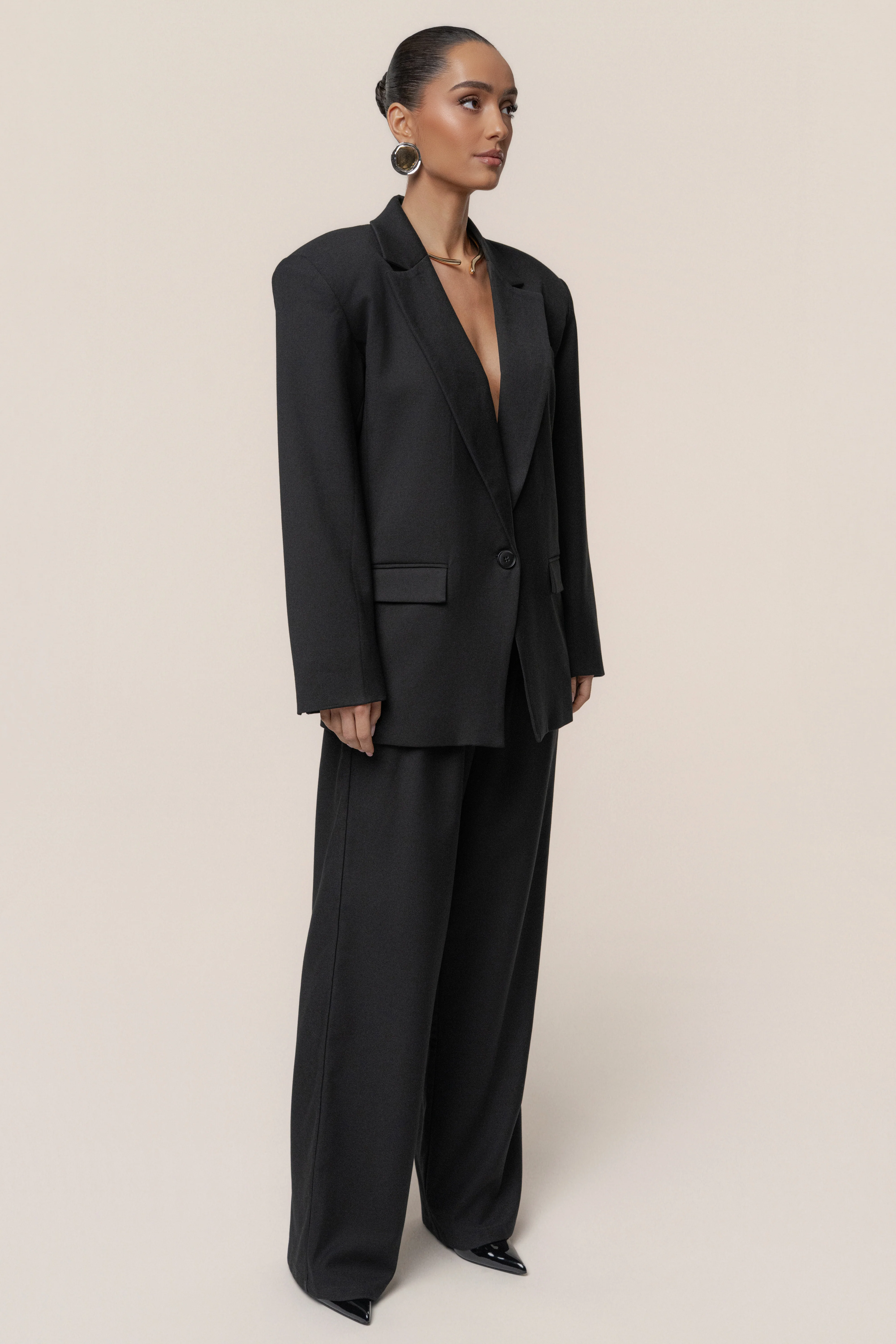 Black Refined Moments Trouser - Image 7