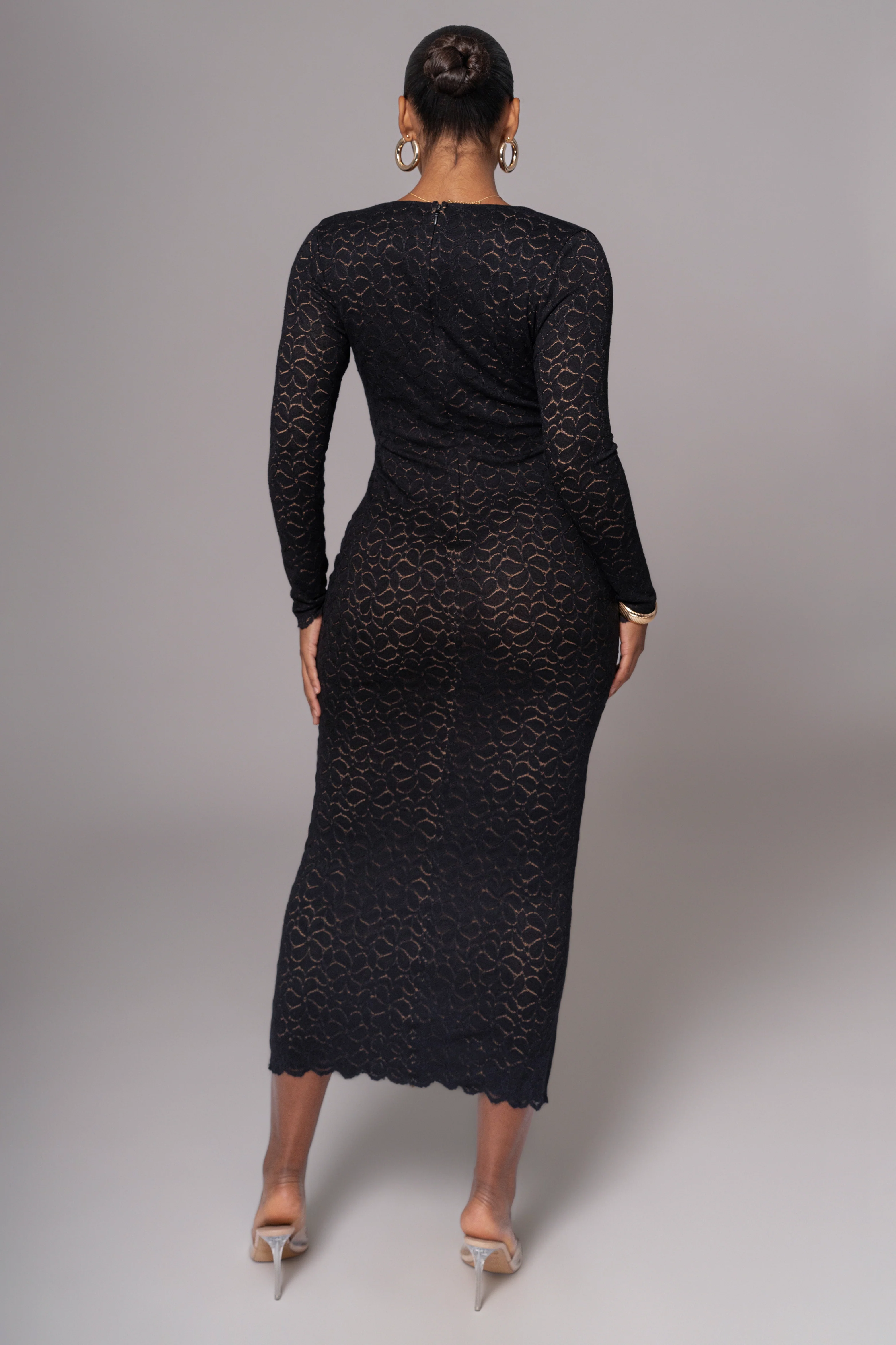 Black Reunited Maxi Dress - Image 8