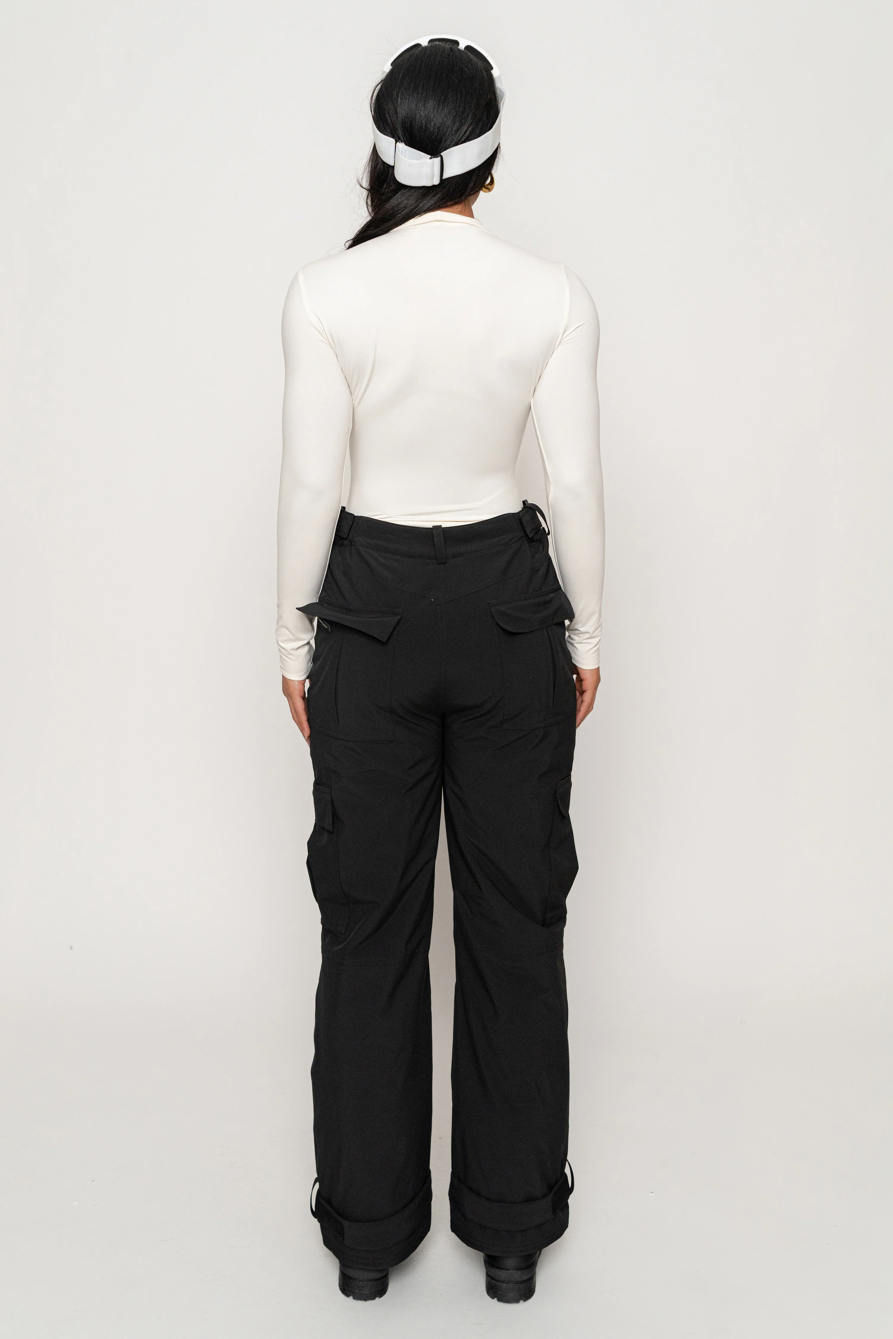 Black Snowfall Ski Pants - Image 11