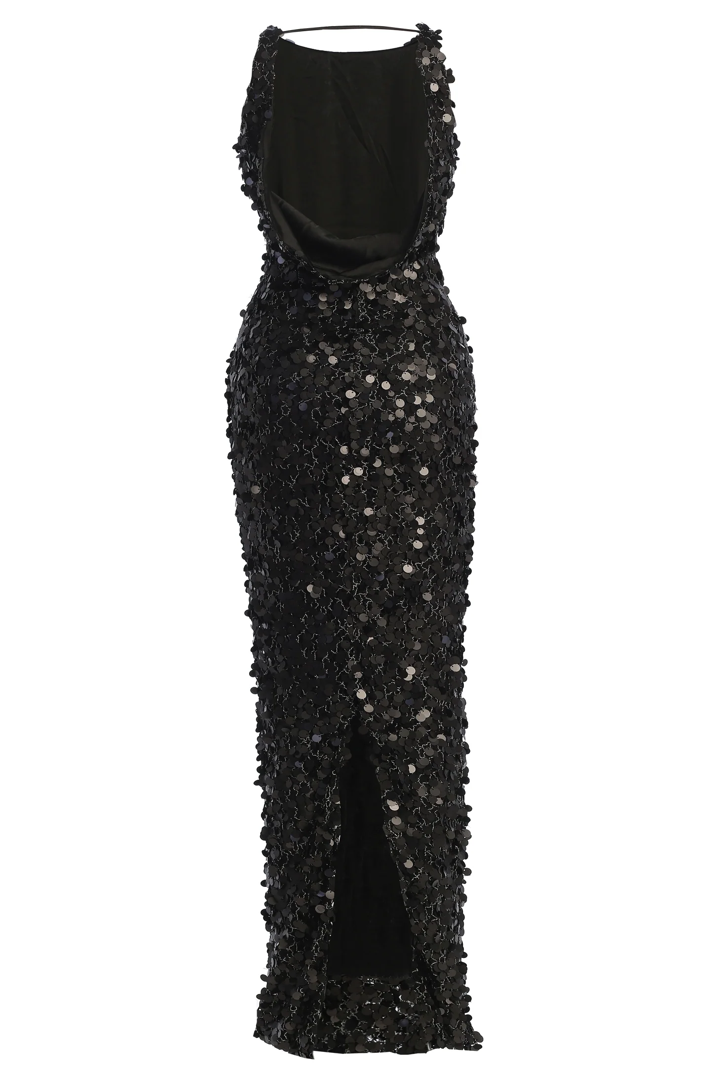 Black Sparkling Moments Sequin Maxi Dress - Image 11