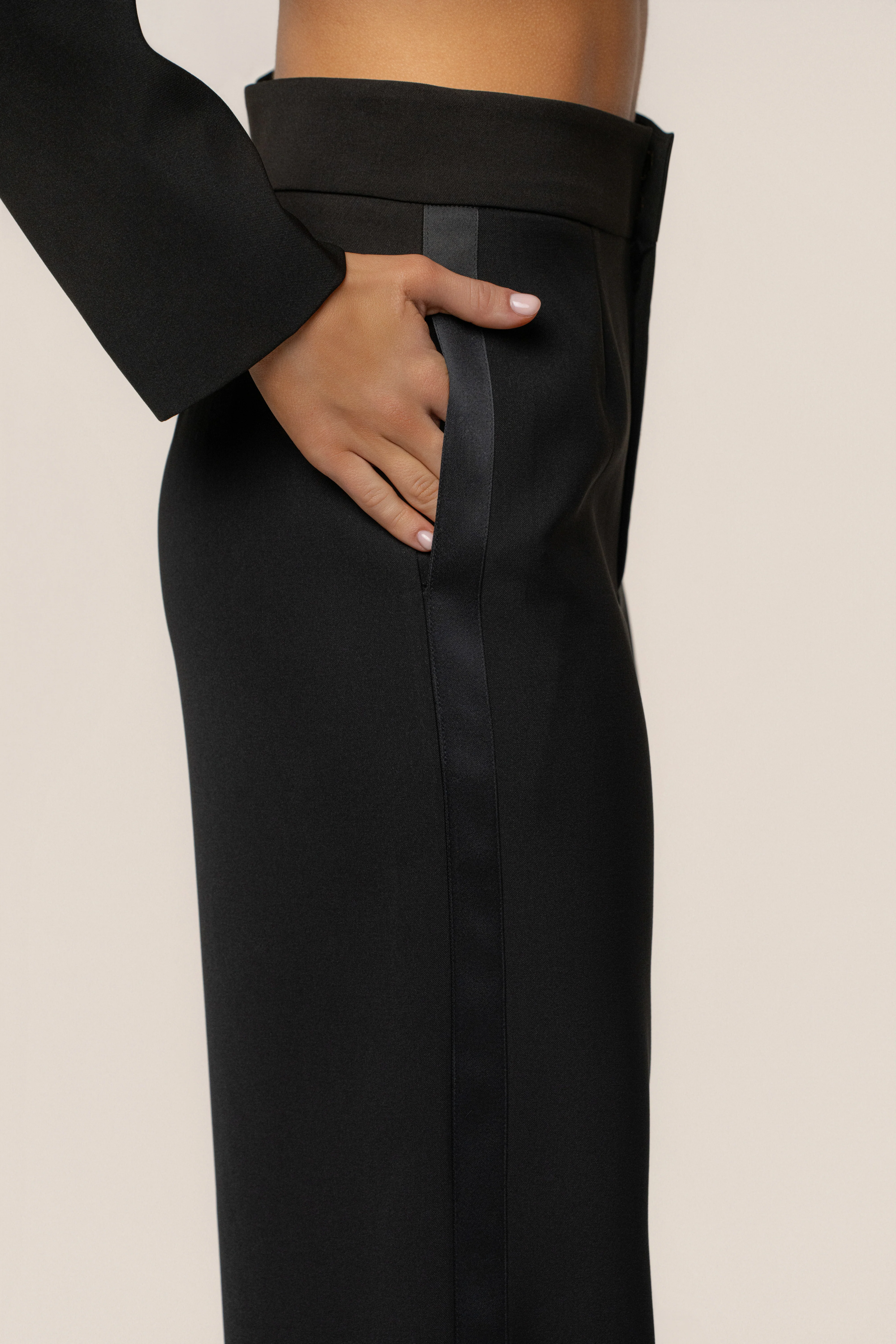 Black Suite Life Woven Pant - Image 6