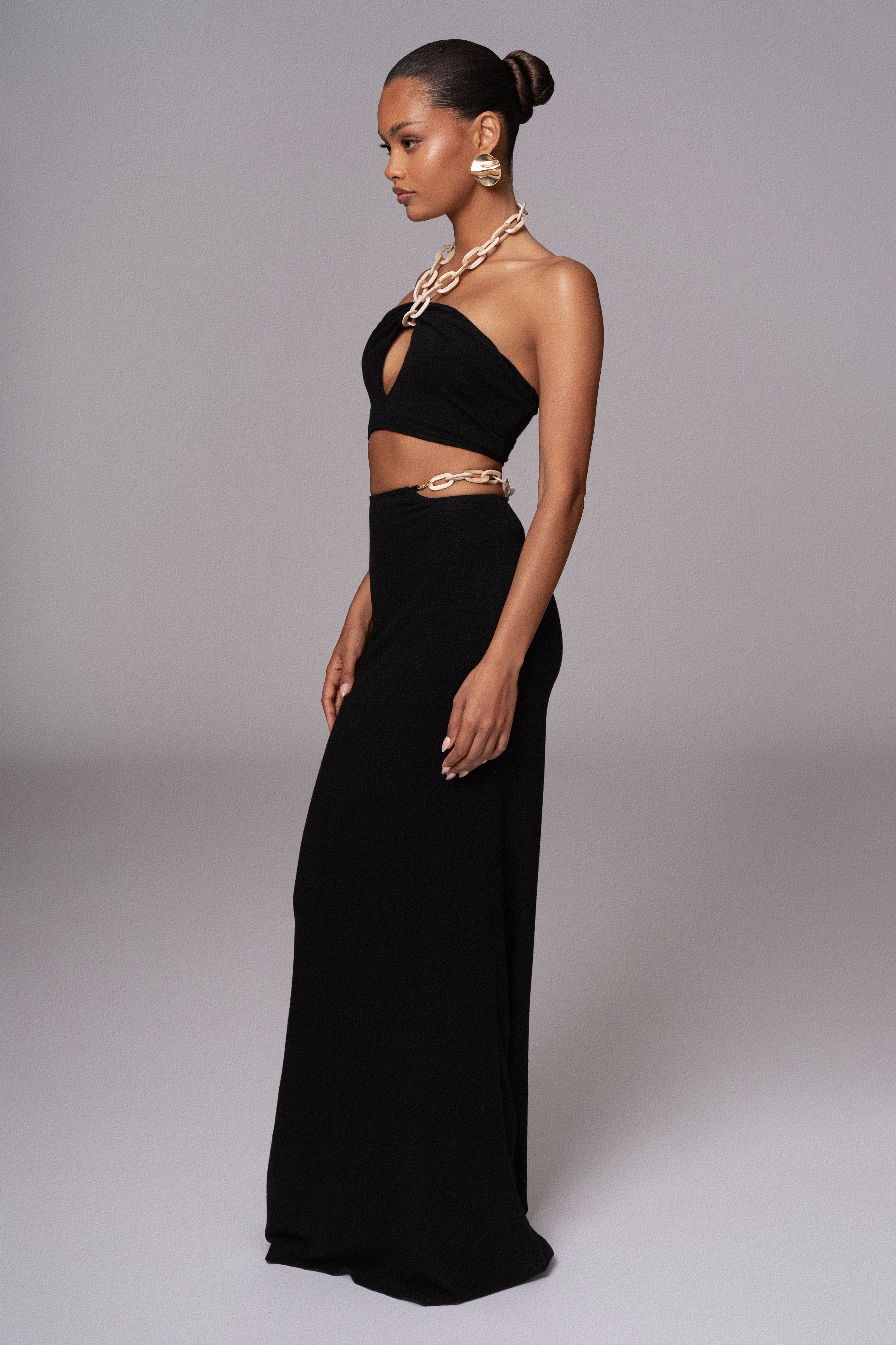 Black Summer Horizon Skirt Set - Image 10
