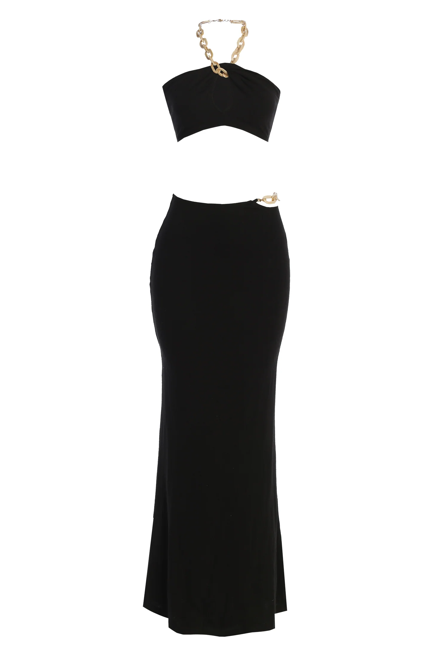Black Summer Horizon Skirt Set - Image 3