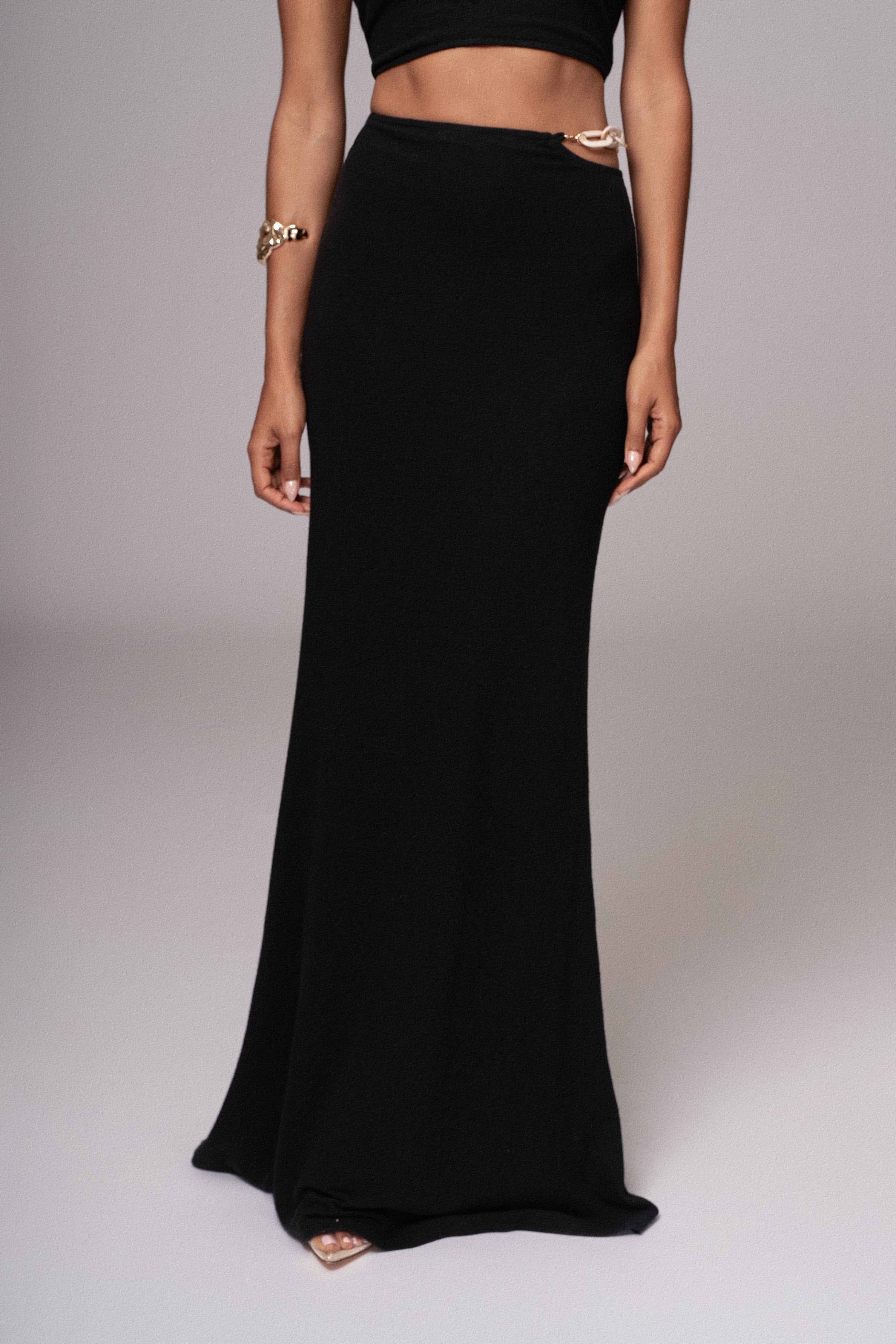 Black Summer Horizon Skirt Set - Image 5