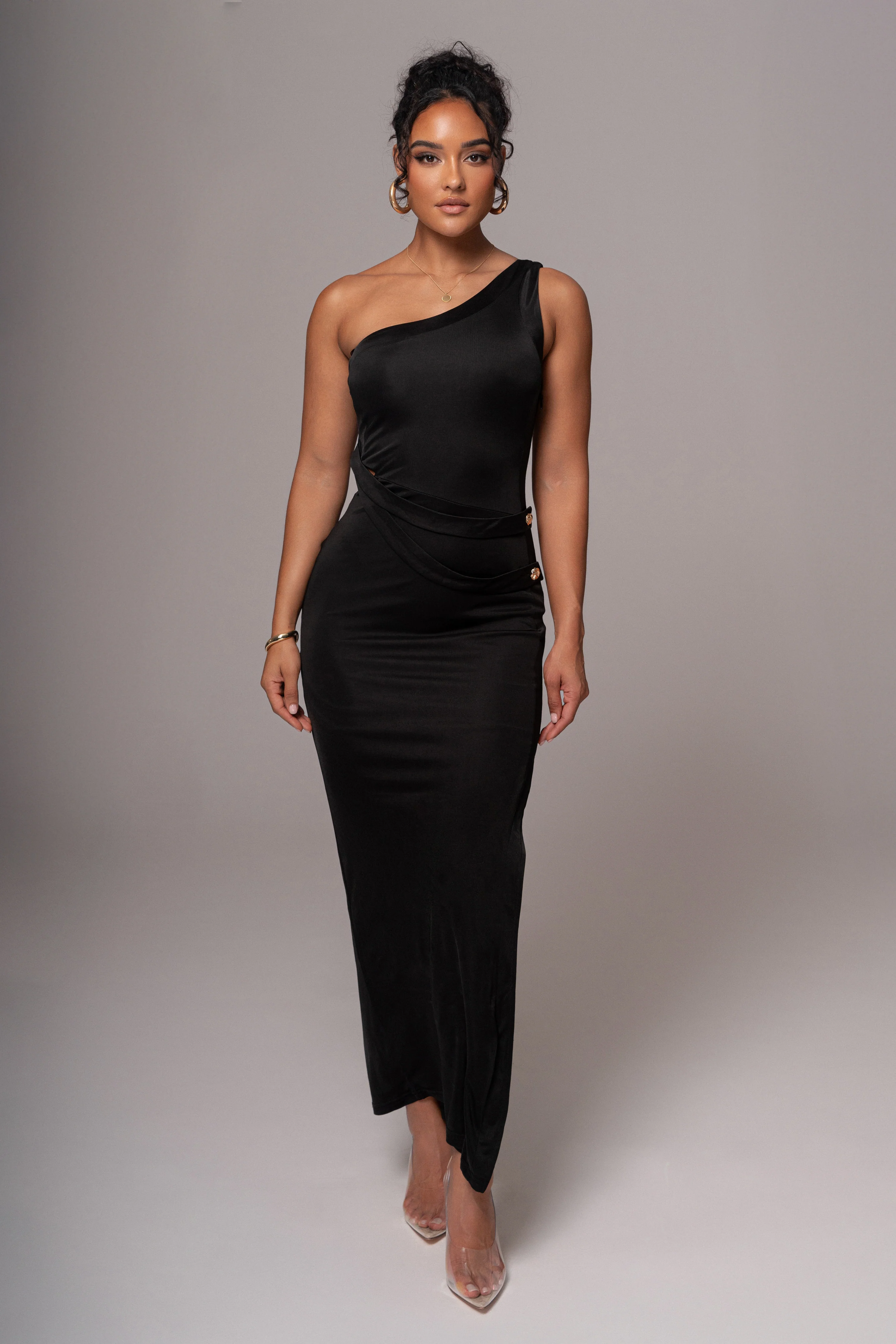 Black Surrey Maxi Dress - Image 9