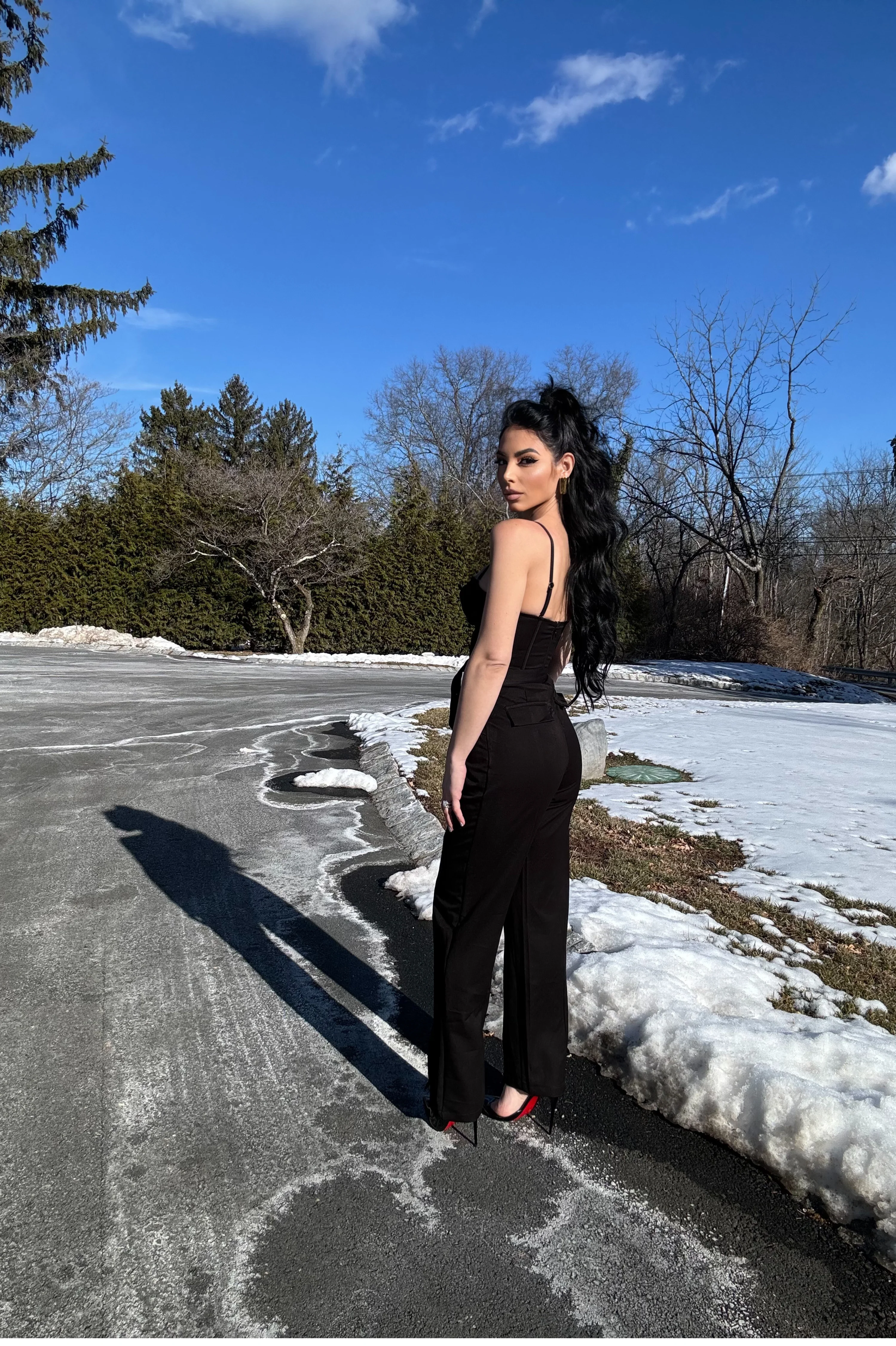 Black Sweetheart Aroma Jumpsuit - Image 11