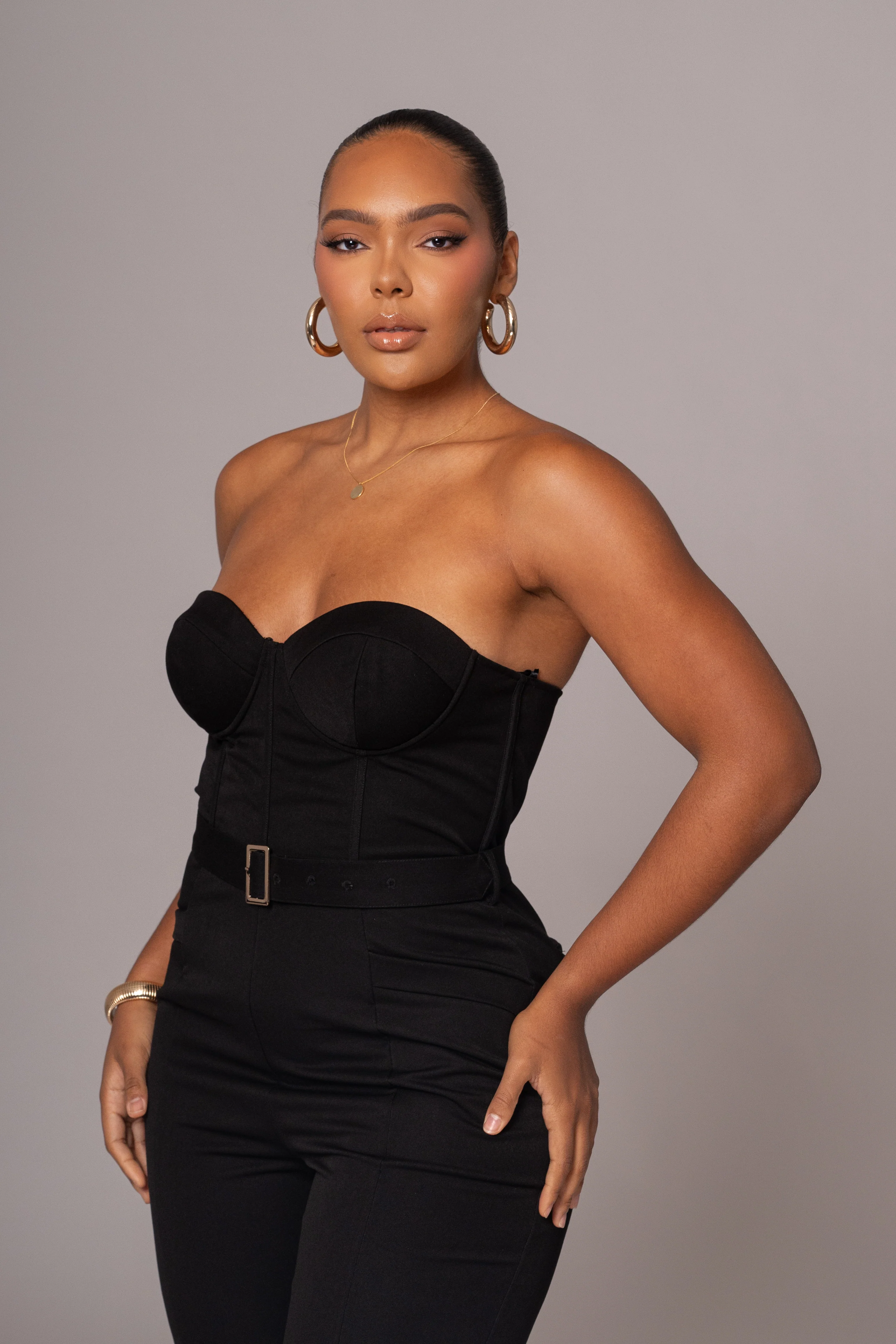 Black Sweetheart Aroma Jumpsuit - Image 5