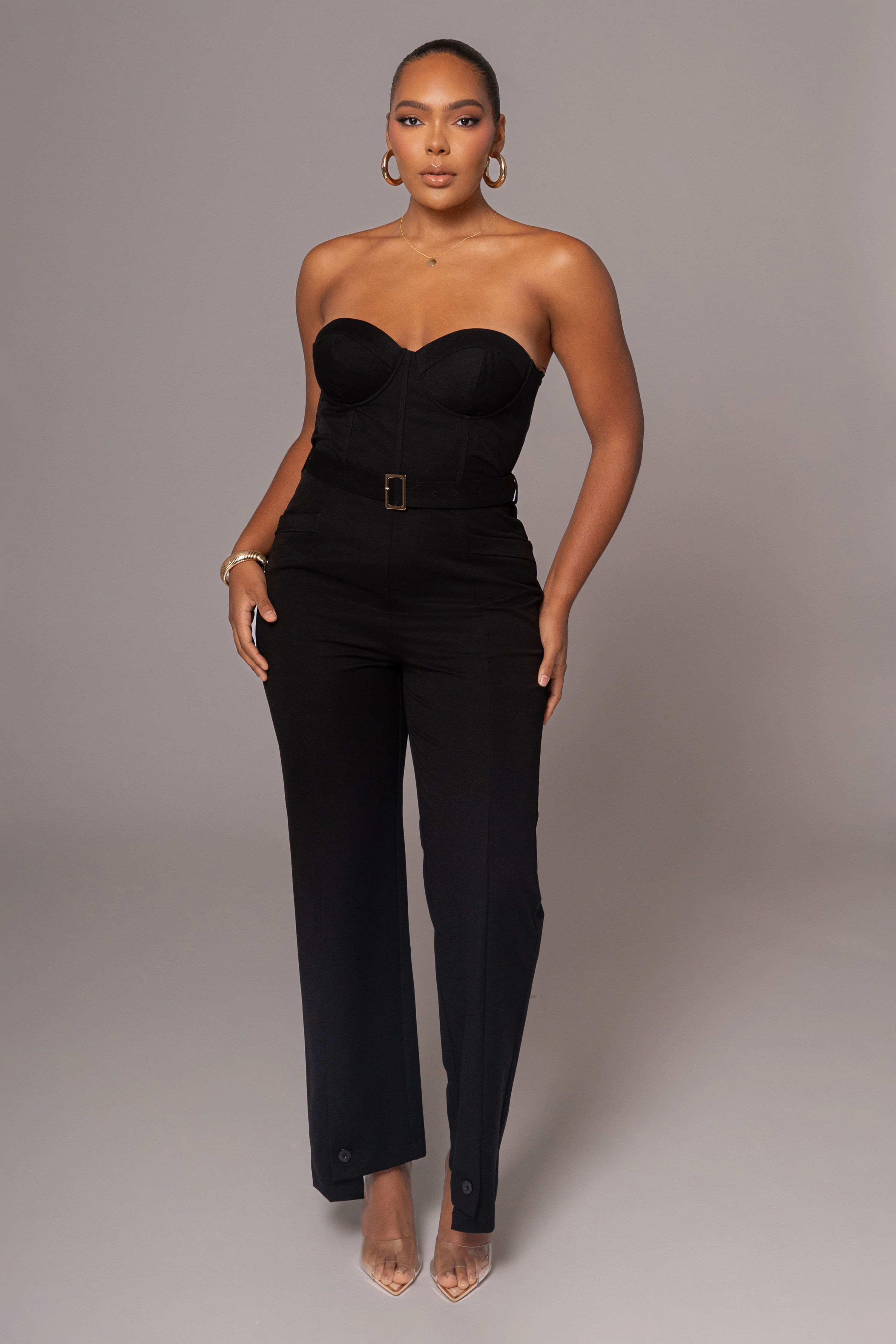 Black Sweetheart Aroma Jumpsuit - Image 6
