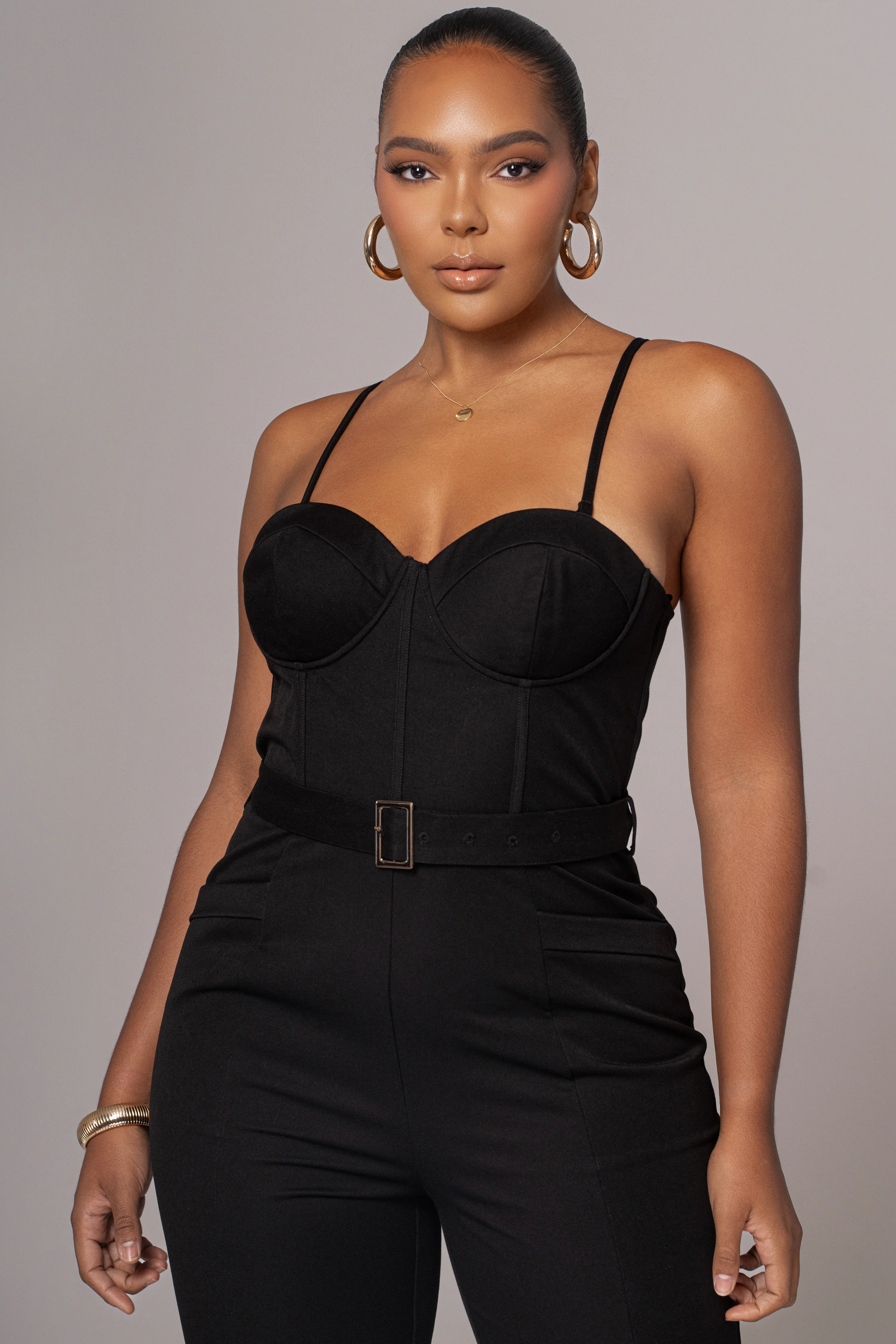 Black Sweetheart Aroma Jumpsuit - Image 7