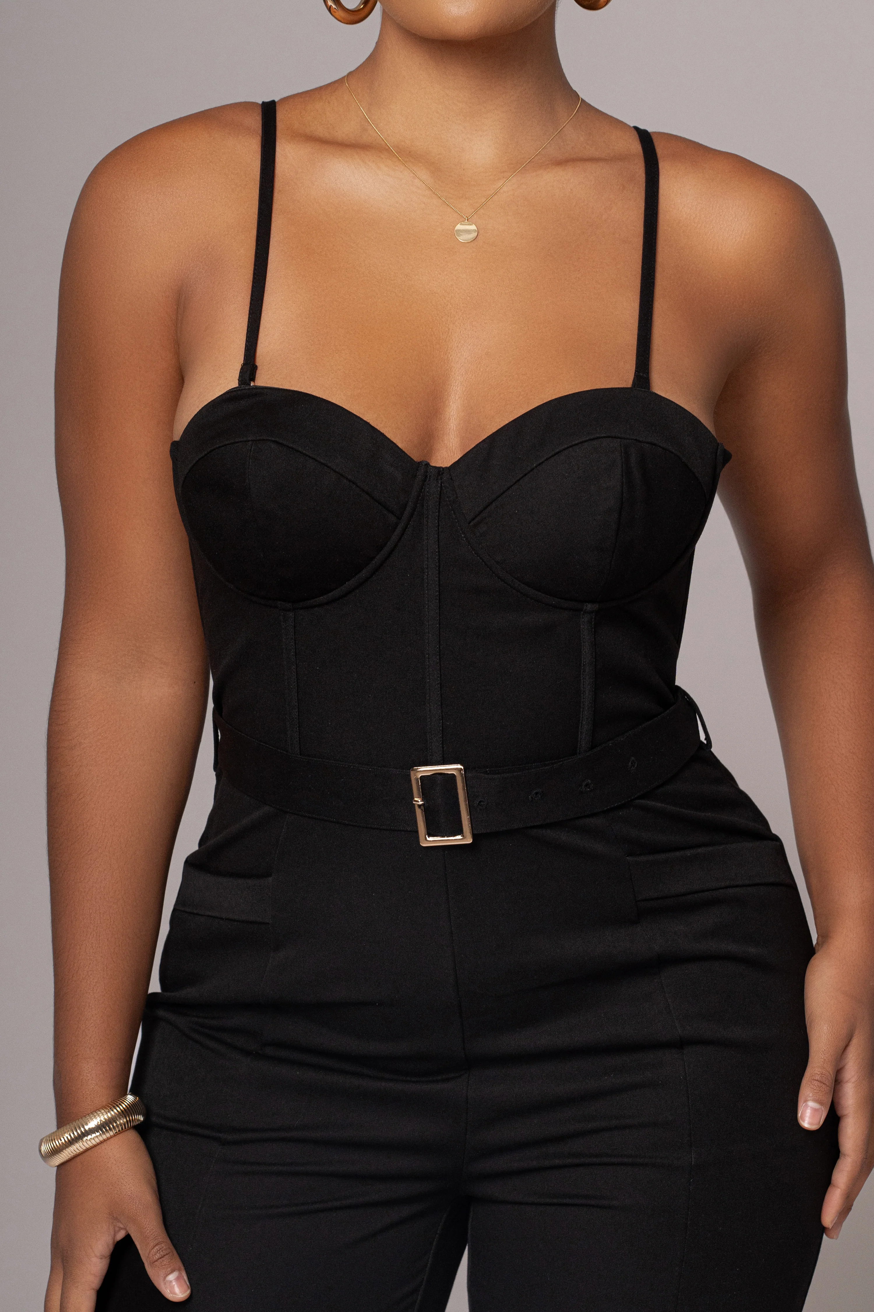 Black Sweetheart Aroma Jumpsuit - Image 9