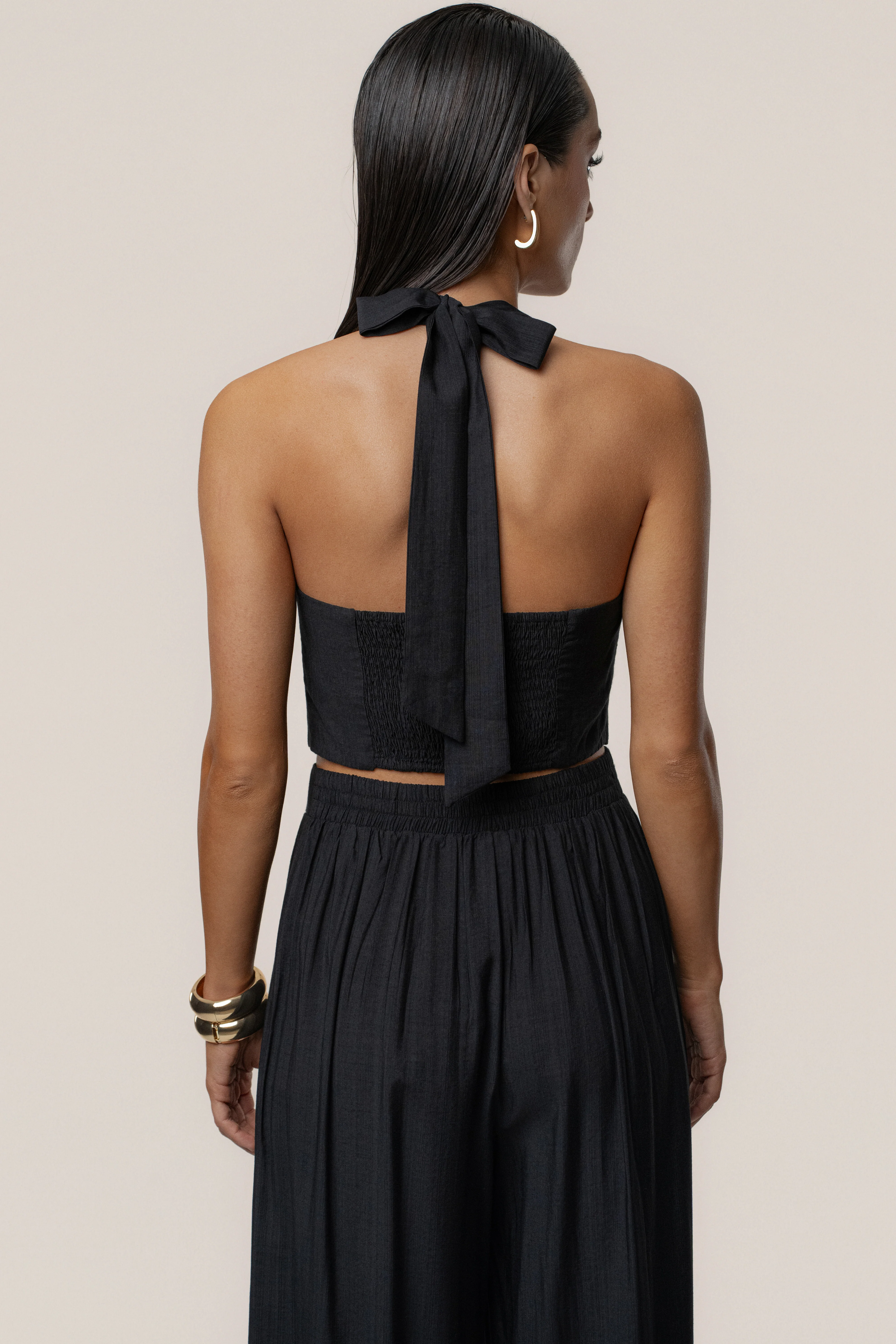 Black Tropical Daze Pant Set - Image 13