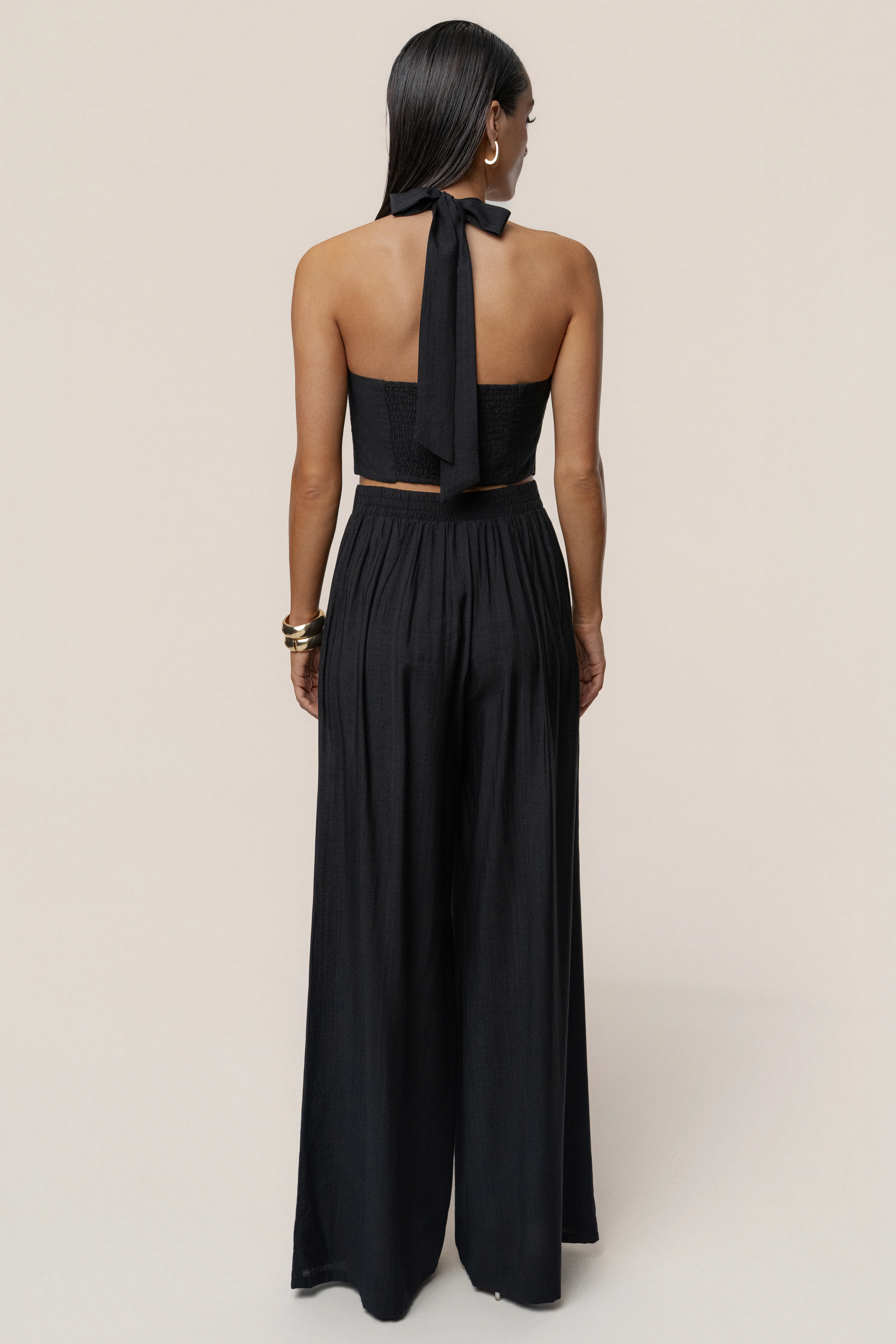 Black Tropical Daze Pant Set - Image 14