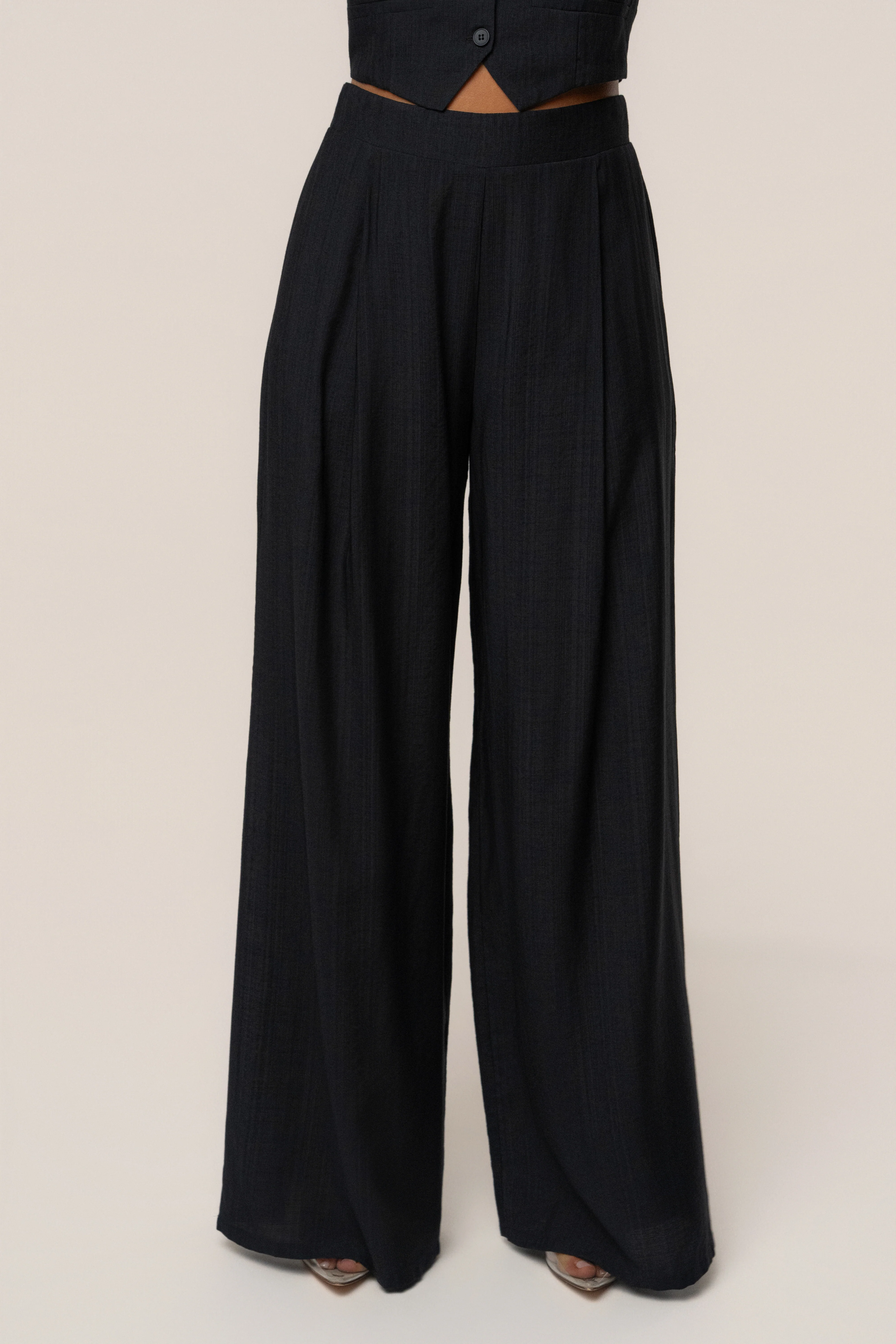 Black Tropical Daze Pant Set - Image 5
