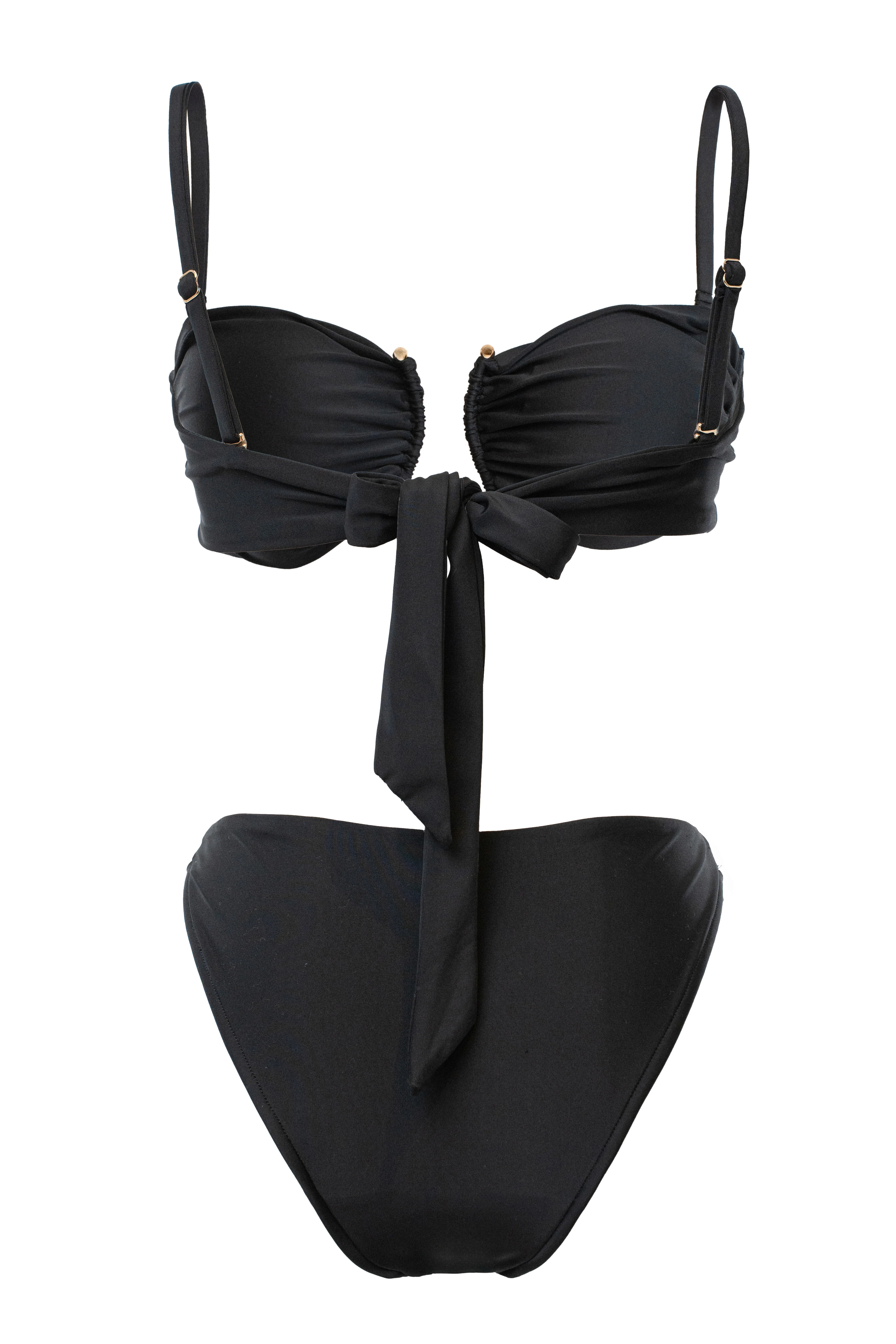Black Tropical Tide Bikini Set - Image 14