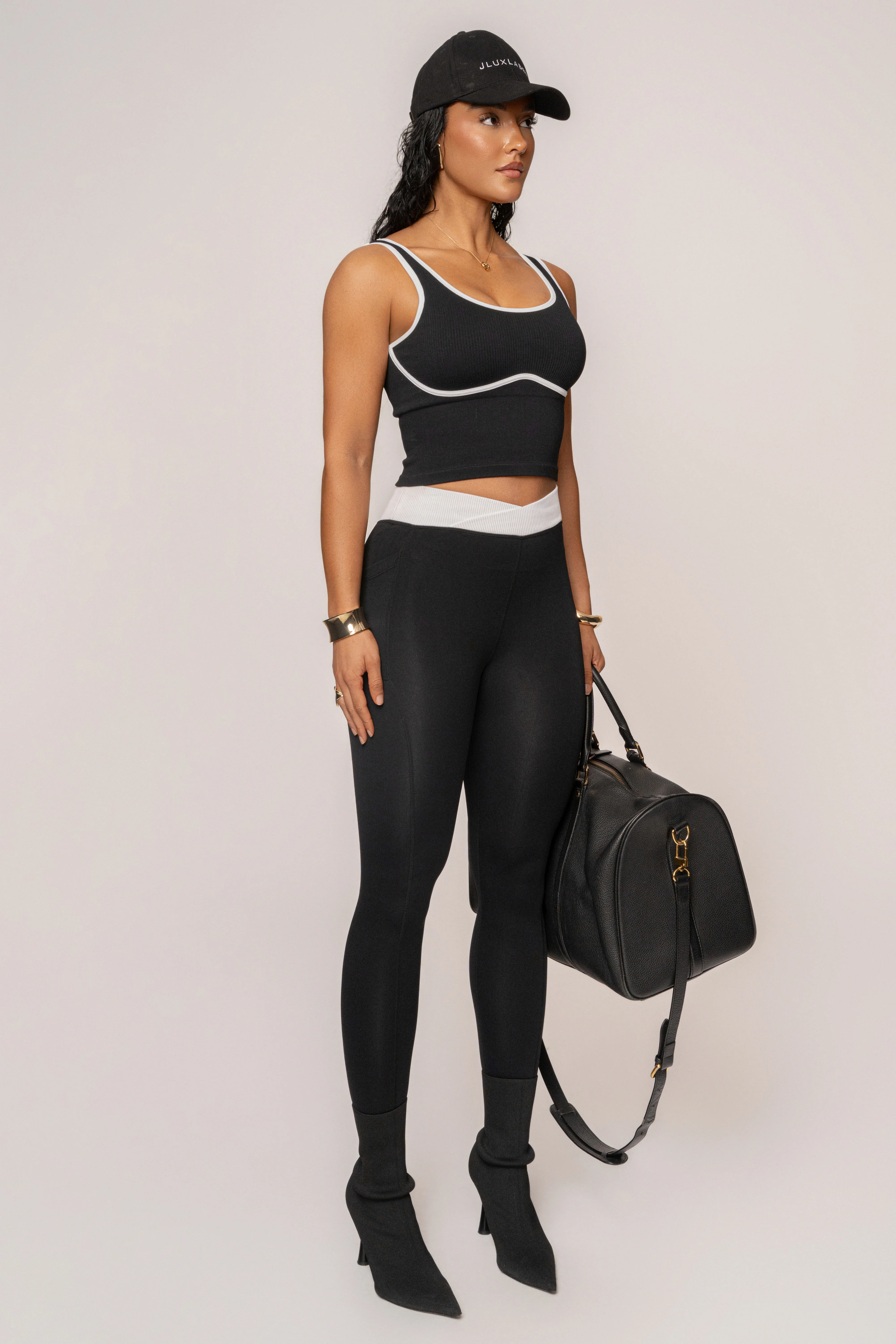 Black/White Limitless Performance Top - Image 5