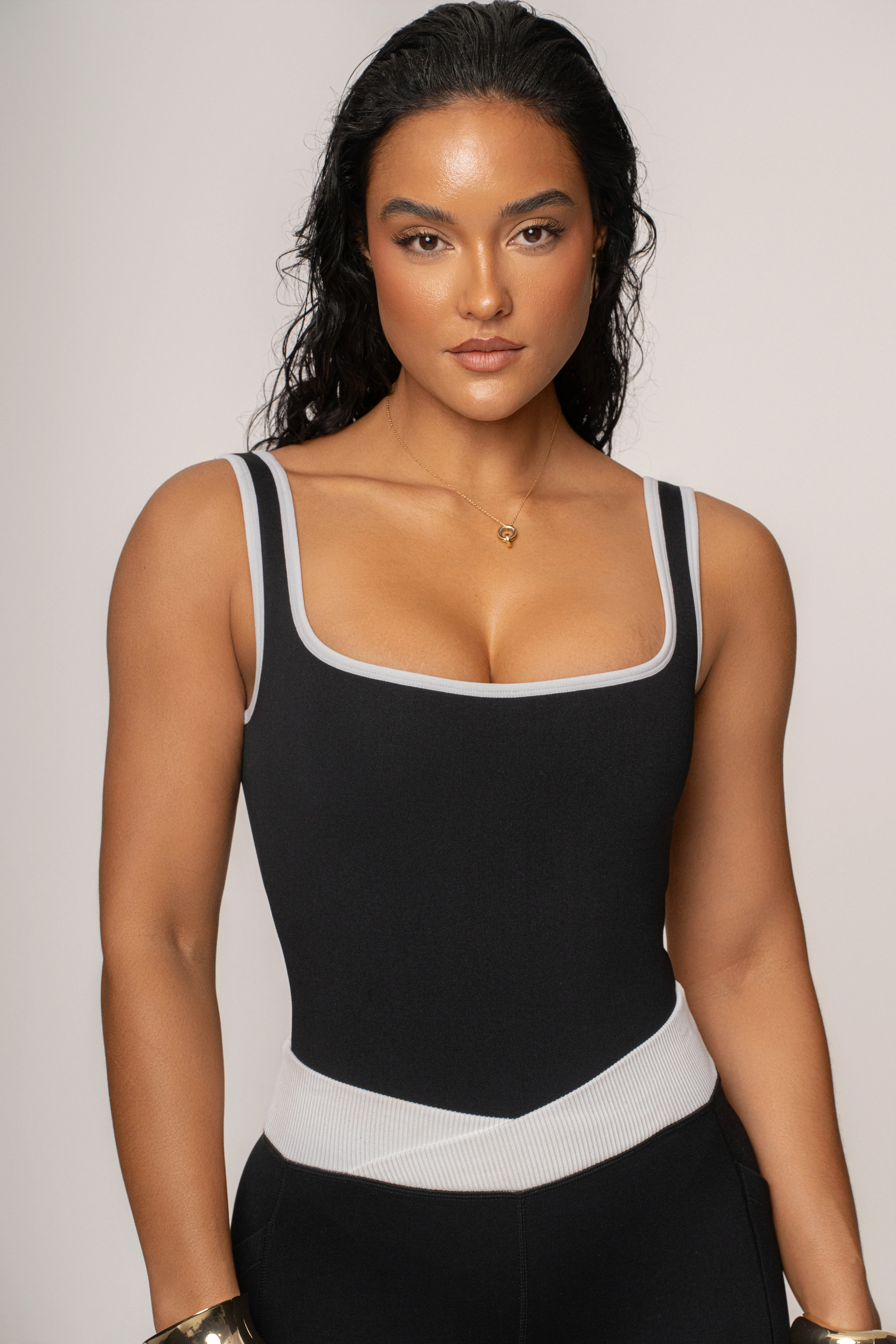 Black/White Revive Bodysuit - Image 4