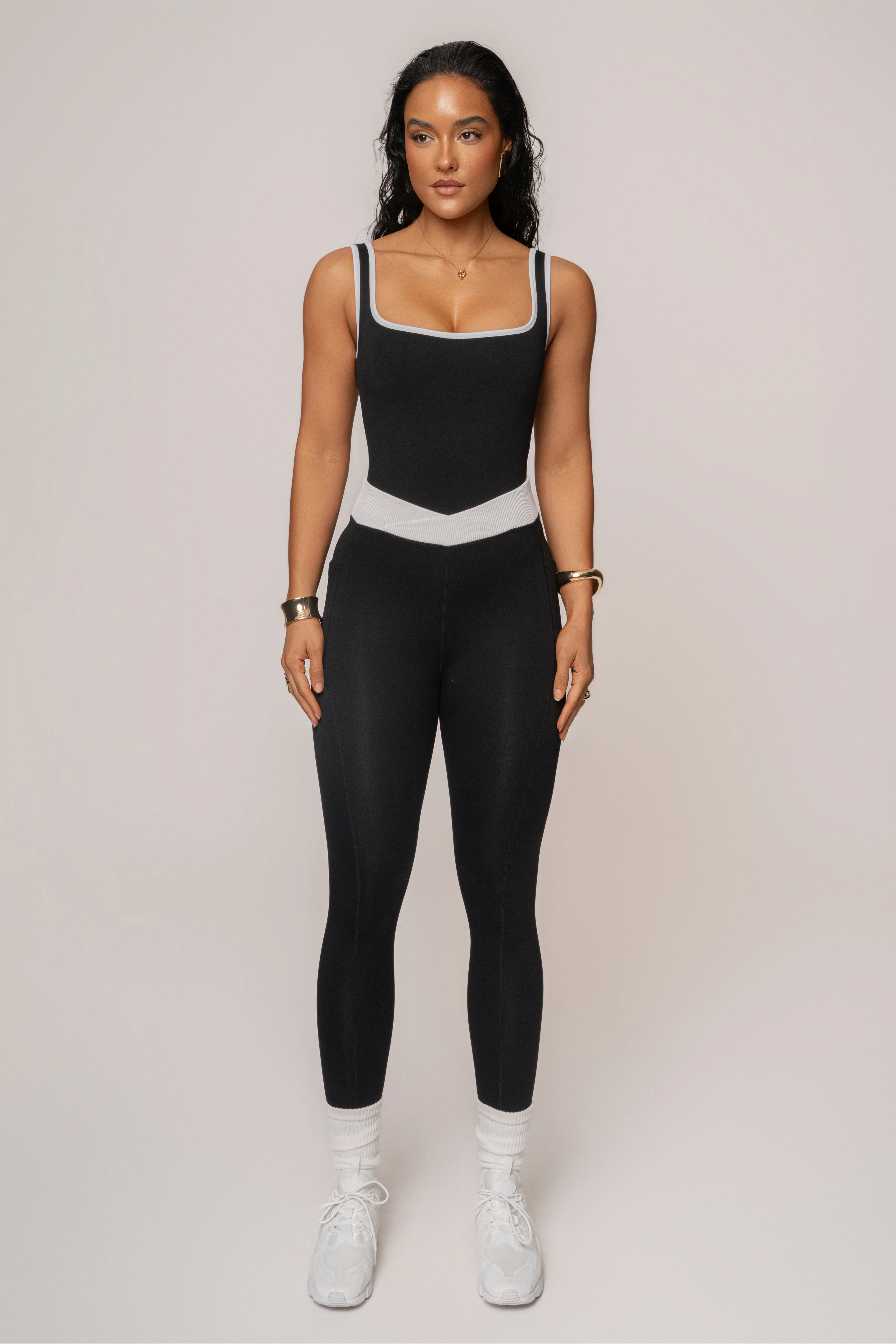 Black/White Revive Bodysuit - Image 5