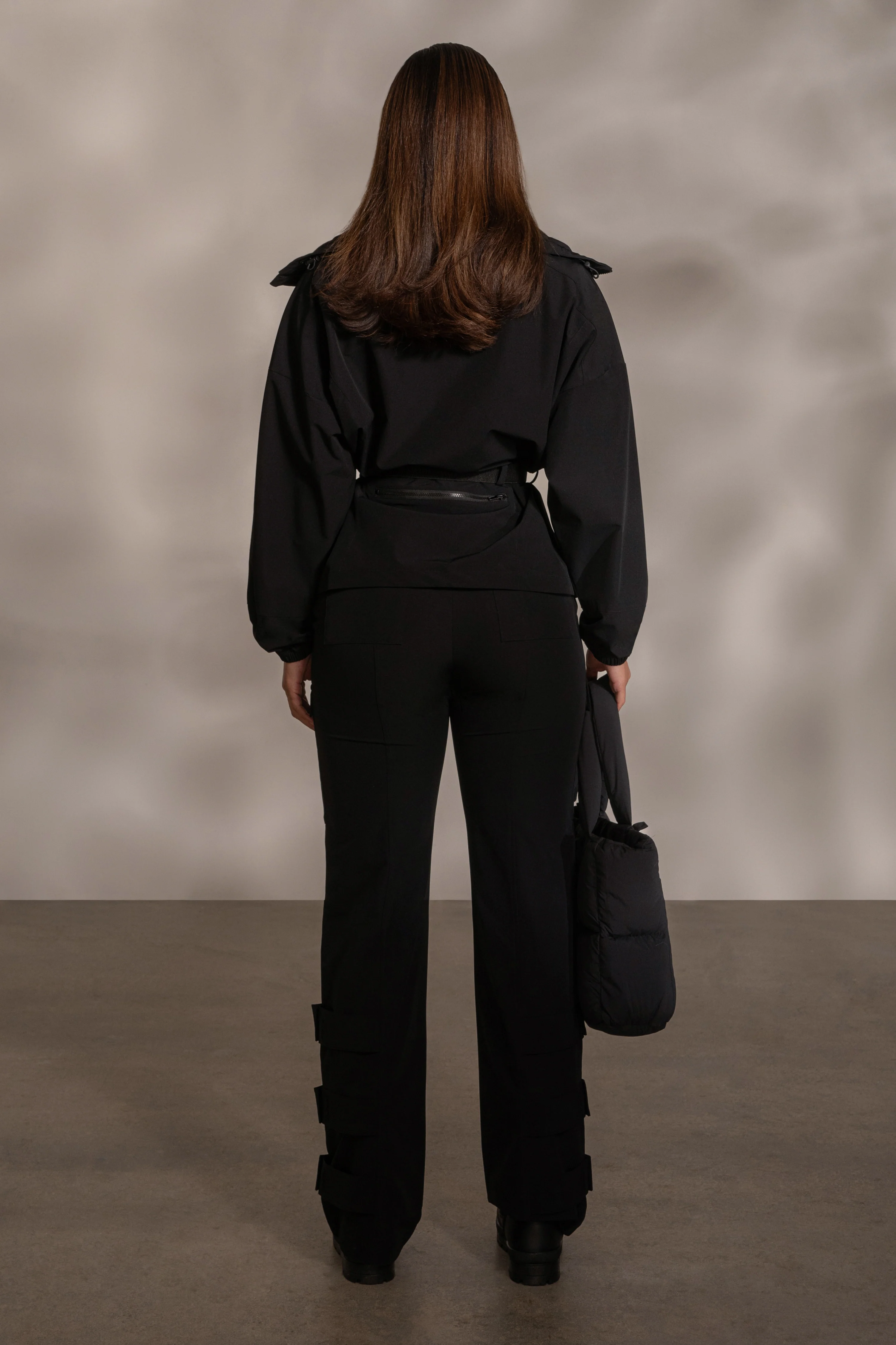 Black Willow Belted Jacket - Image 10