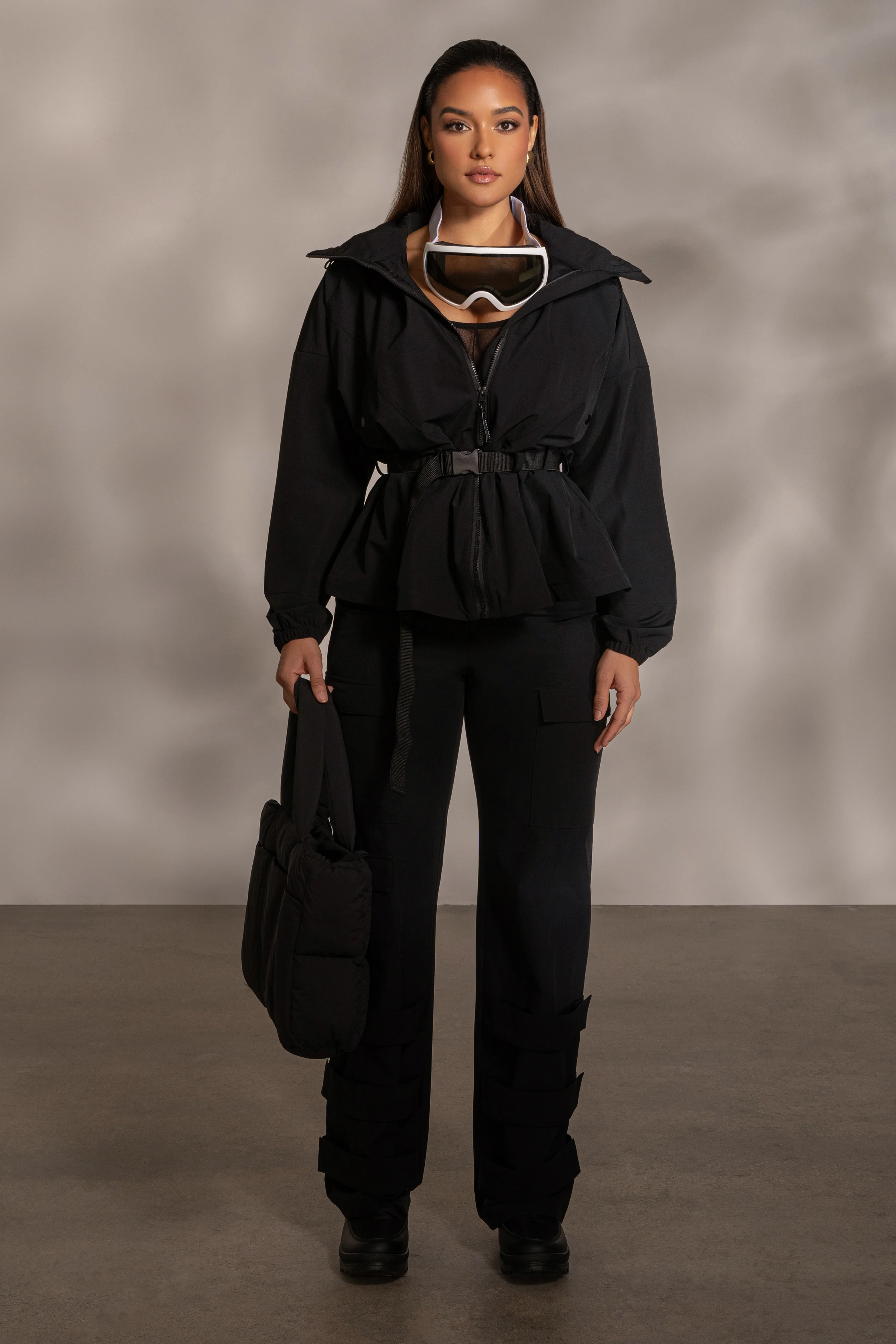 Black Willow Belted Jacket - Image 5