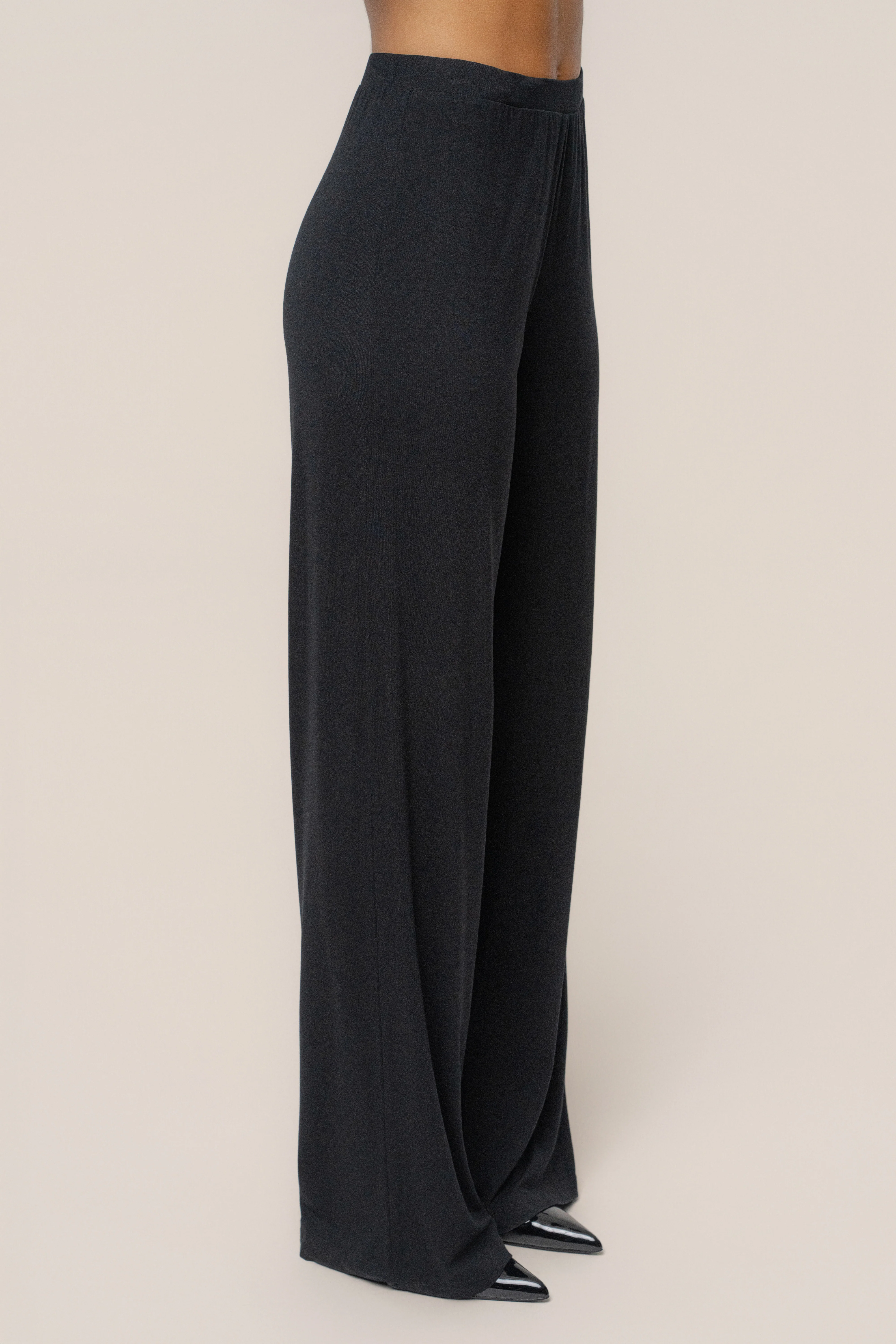 Black Winter Soirée Pant Set - Image 8