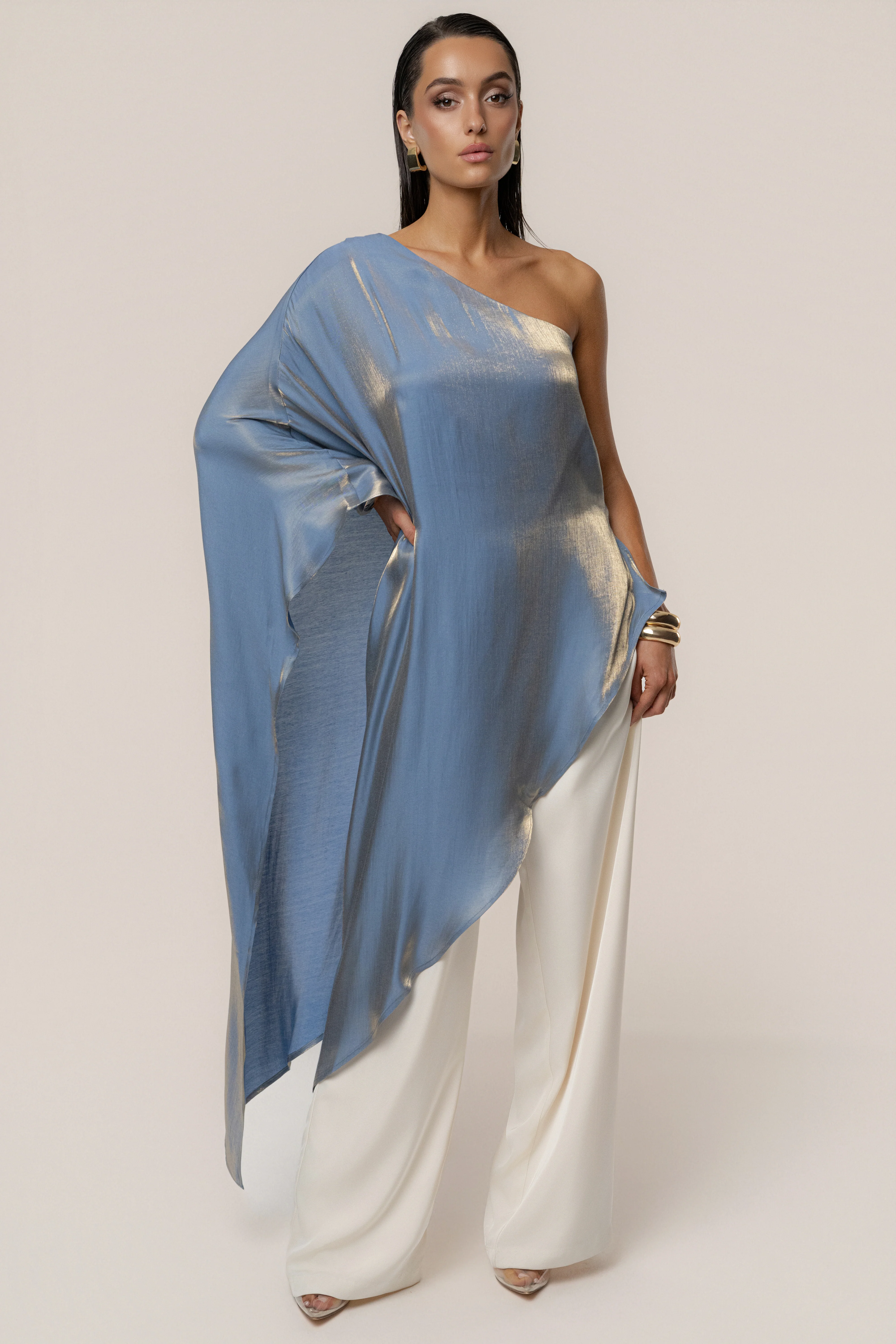 Blue Cher Iridescent Top - Image 3