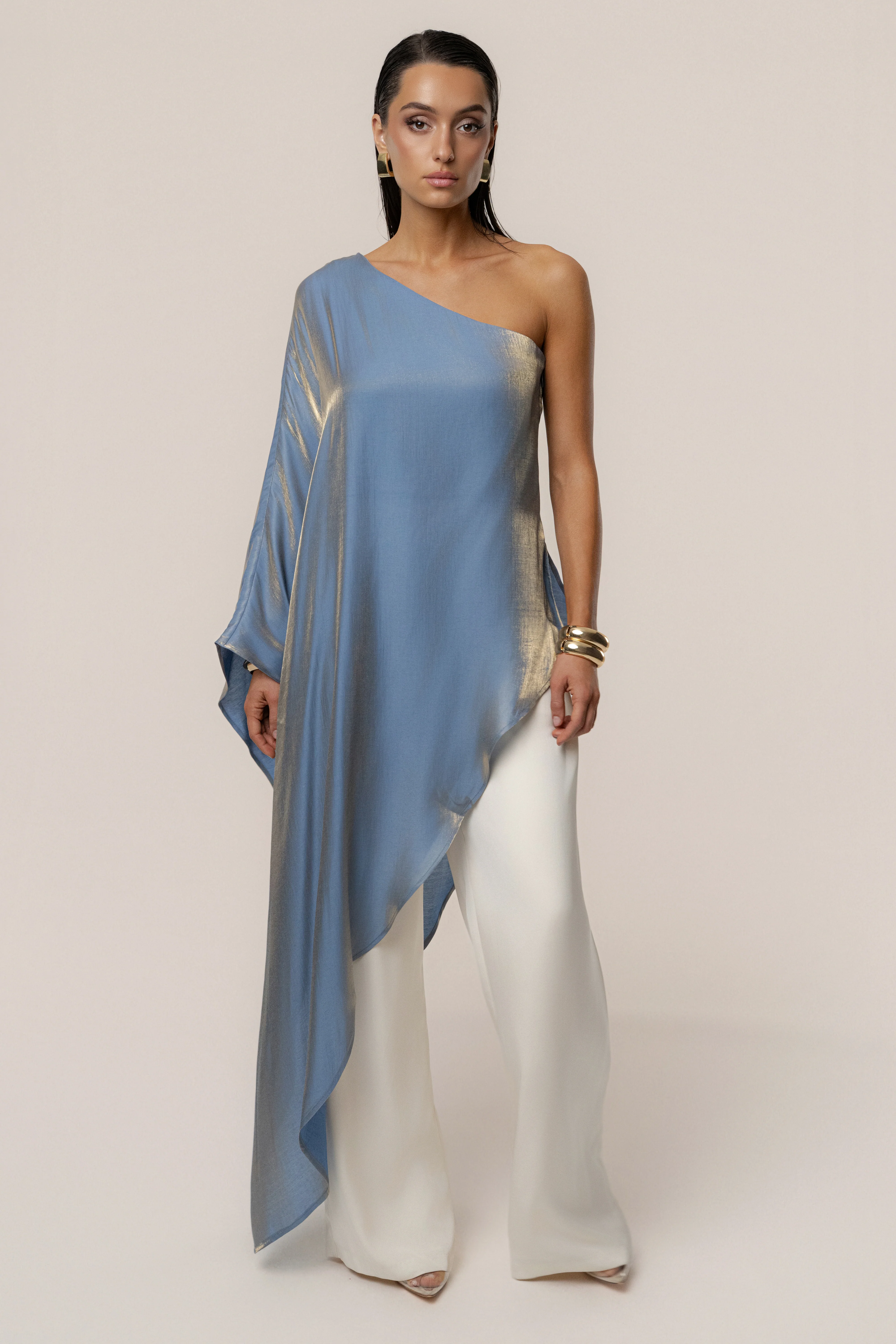 Blue Cher Iridescent Top - Image 5