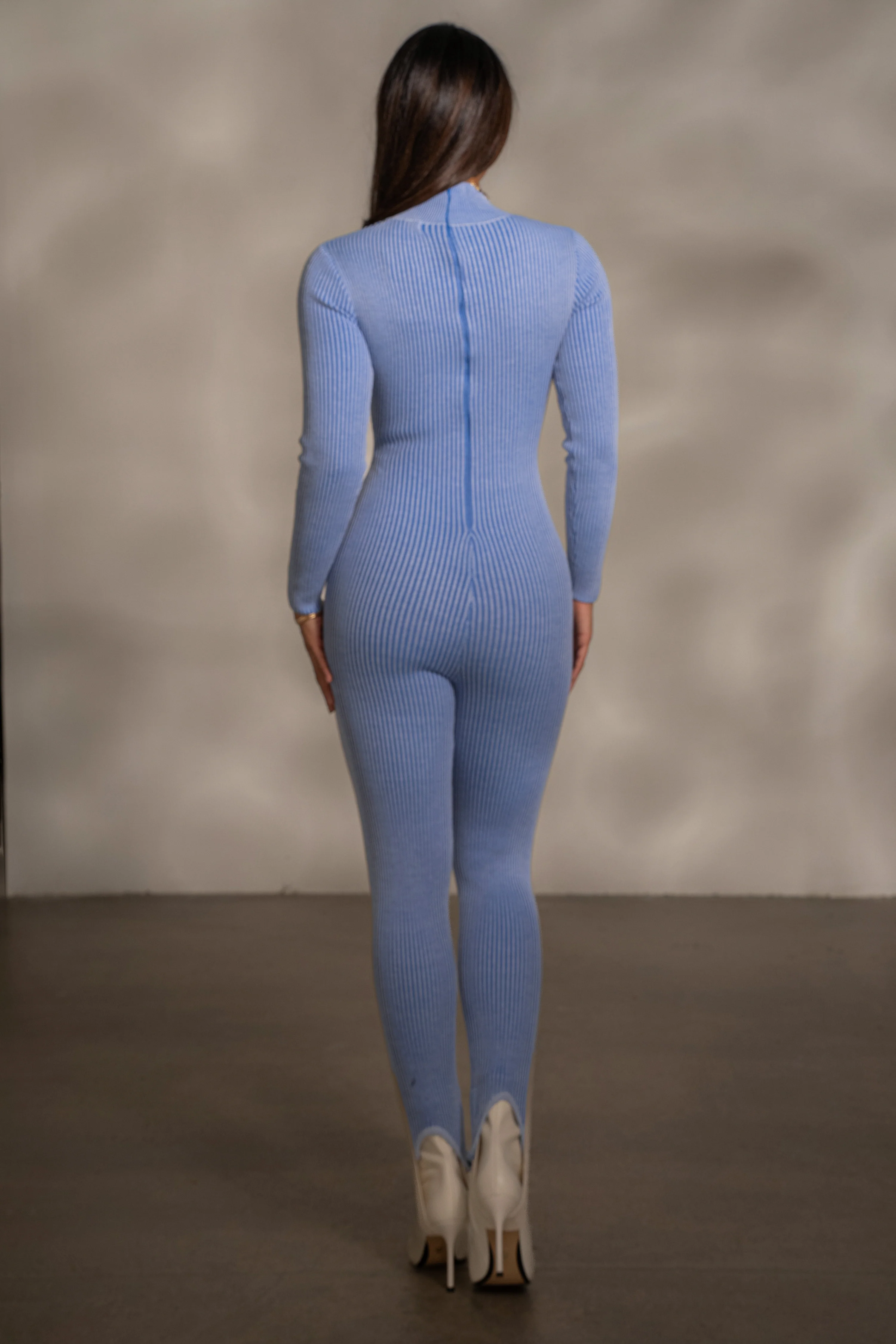 Blue In Control Stirrup Jumpsuit - Image 14