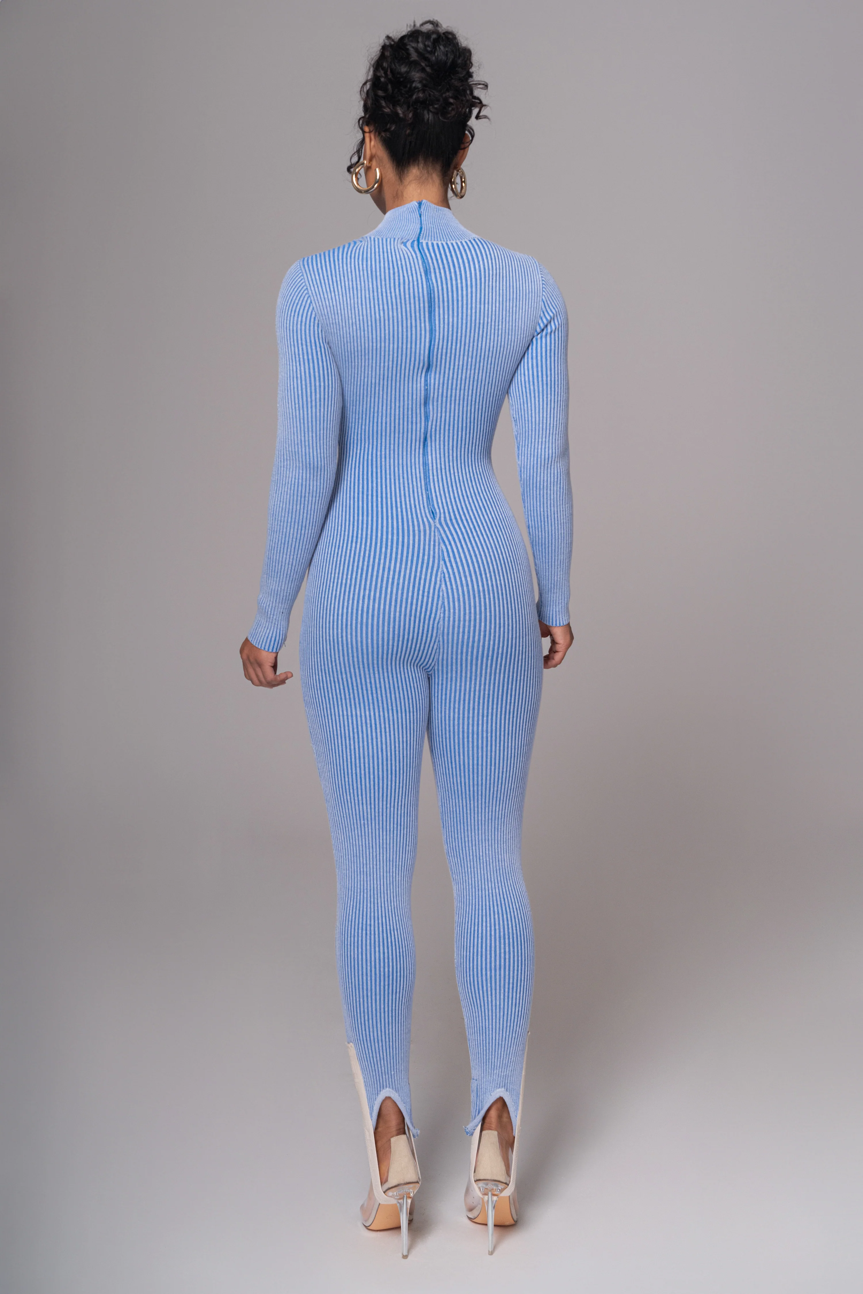 Blue In Control Stirrup Jumpsuit - Image 16
