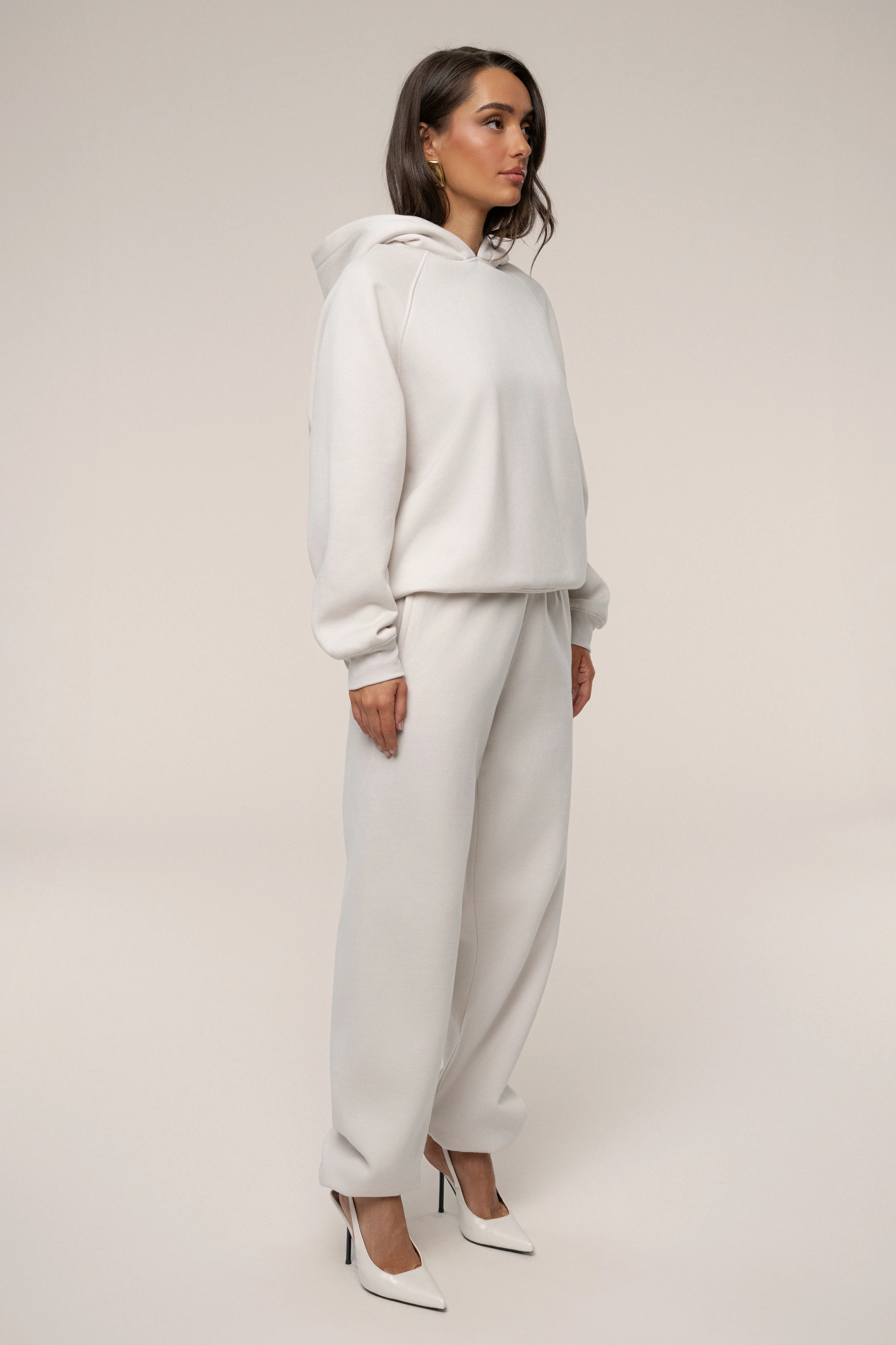 Bone JLUXLABEL Logo Pullover Hoodie - Image 12