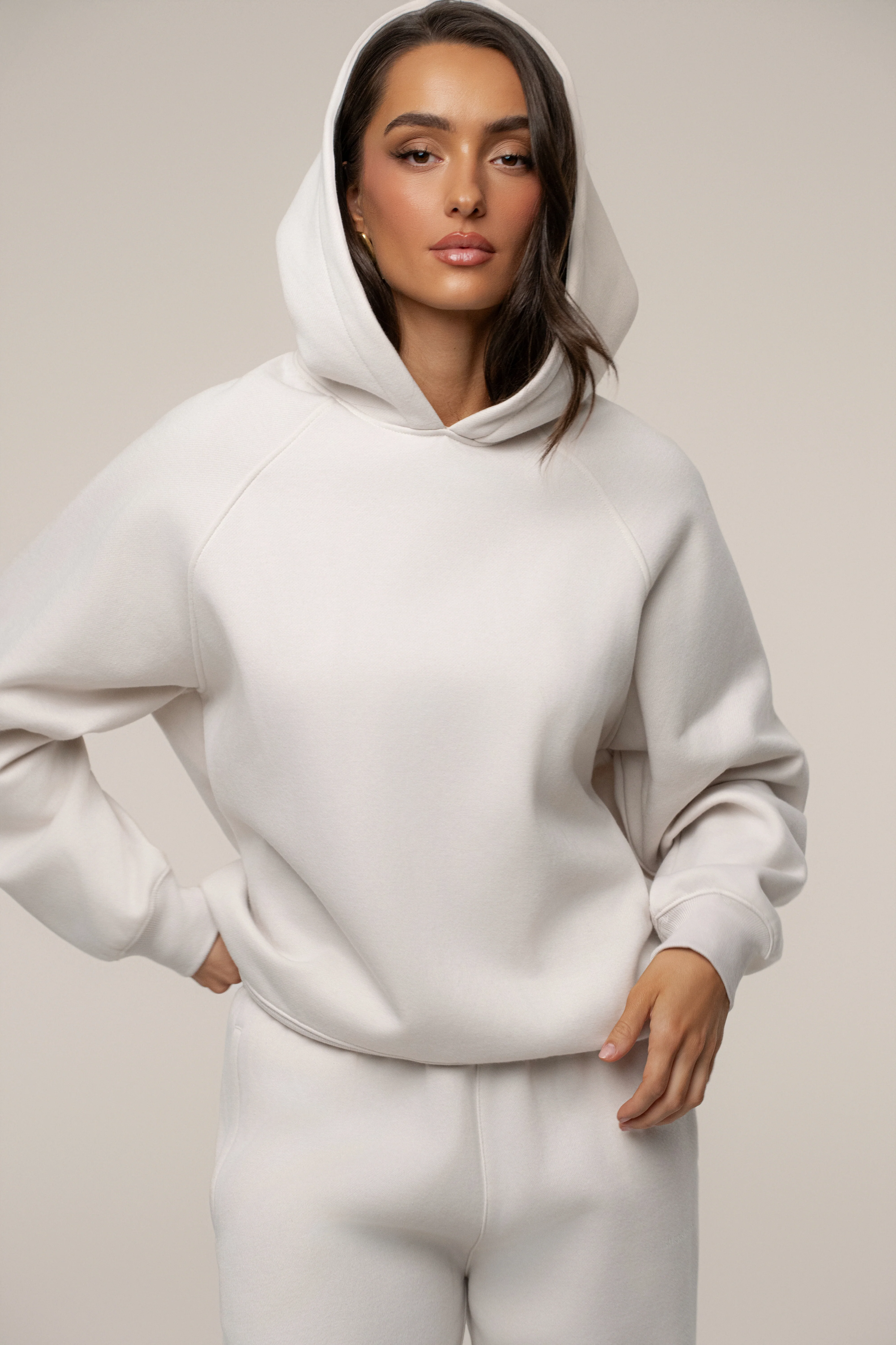 Bone JLUXLABEL Logo Pullover Hoodie - Image 8