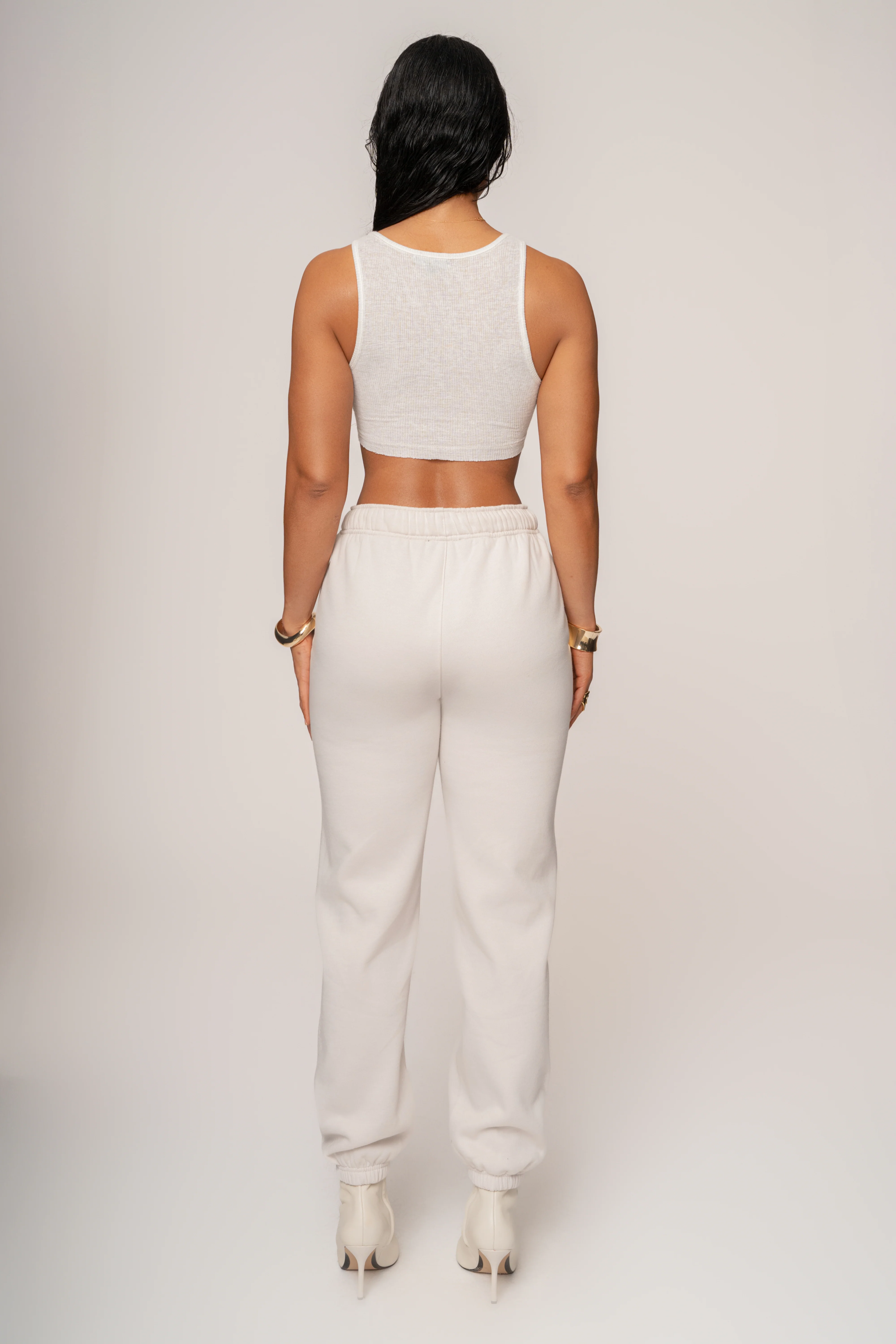 Bone JLUXLABEL Logo Sweatpants - Image 12