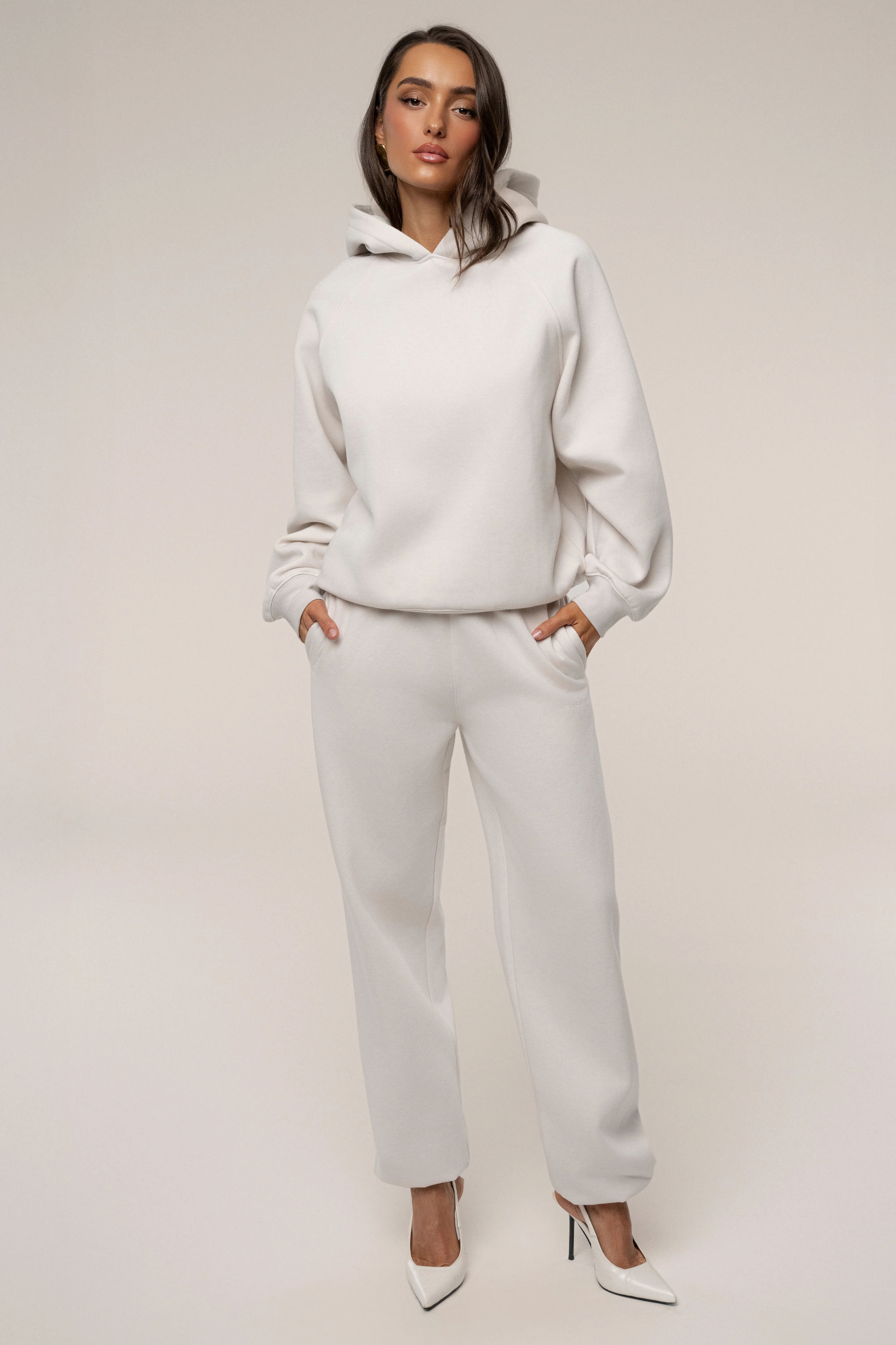 Bone JLUXLABEL Logo Sweatpants - Image 2