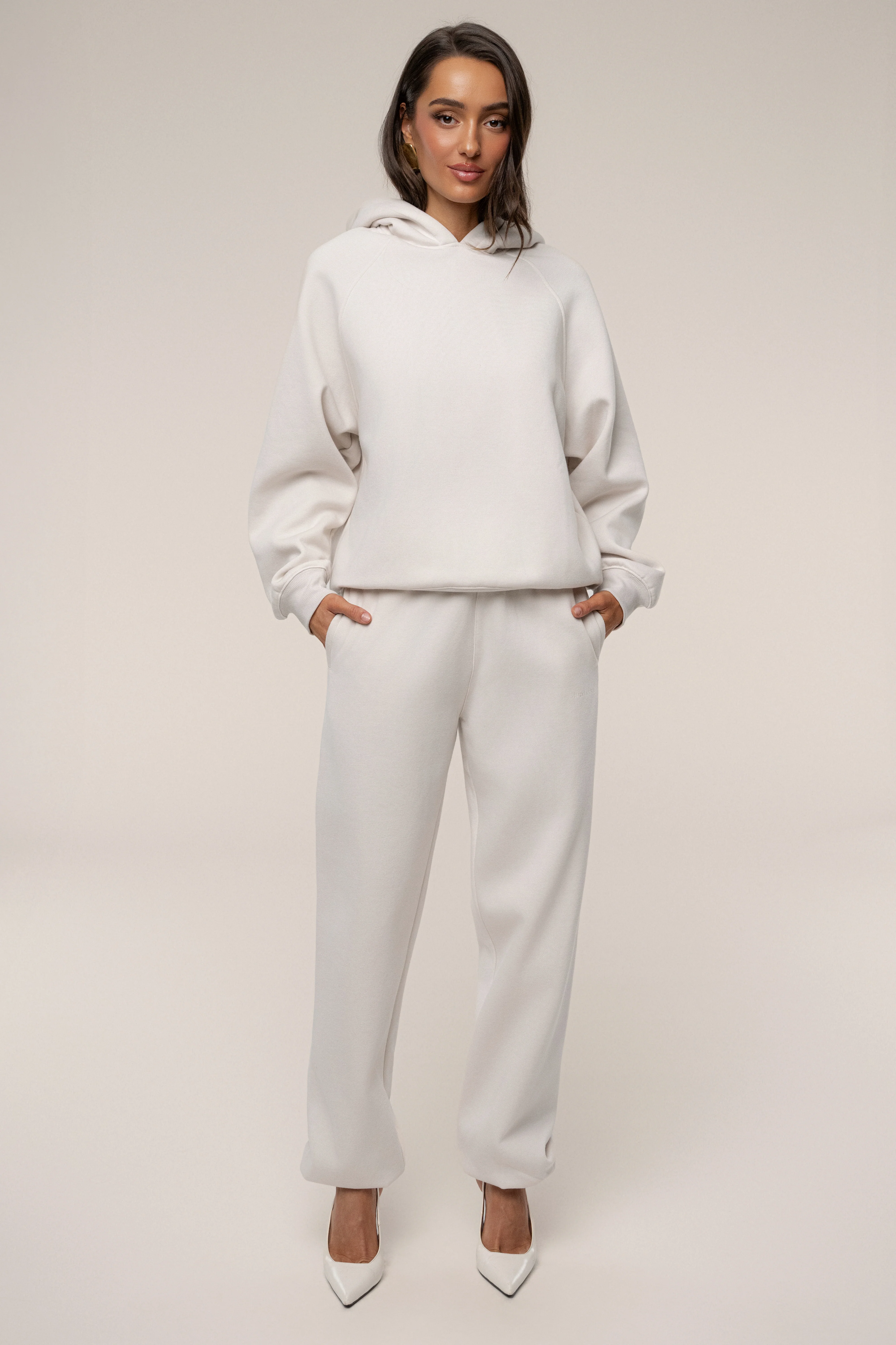 Bone JLUXLABEL Logo Sweatpants - Image 5