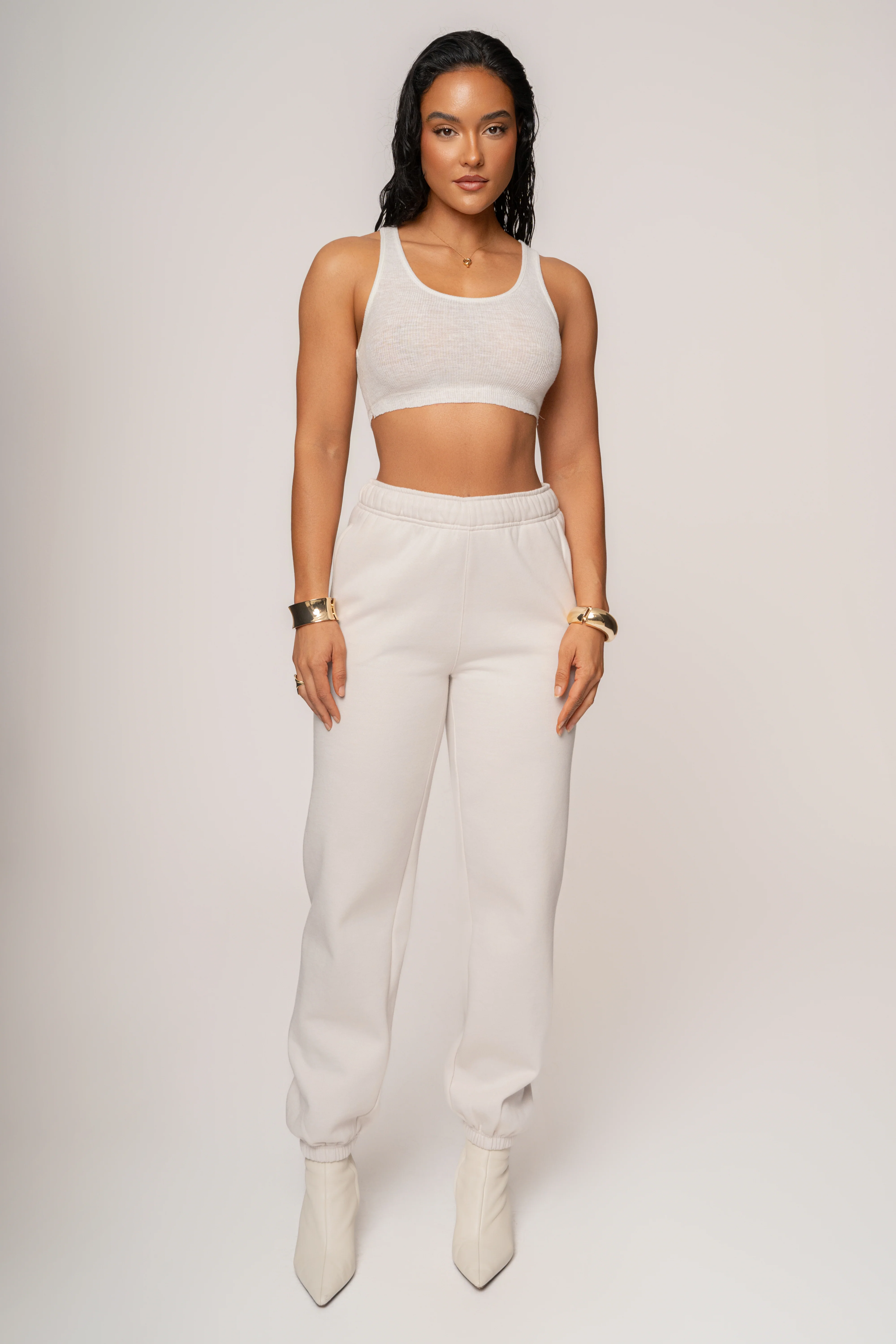 Bone JLUXLABEL Logo Sweatpants - Image 6