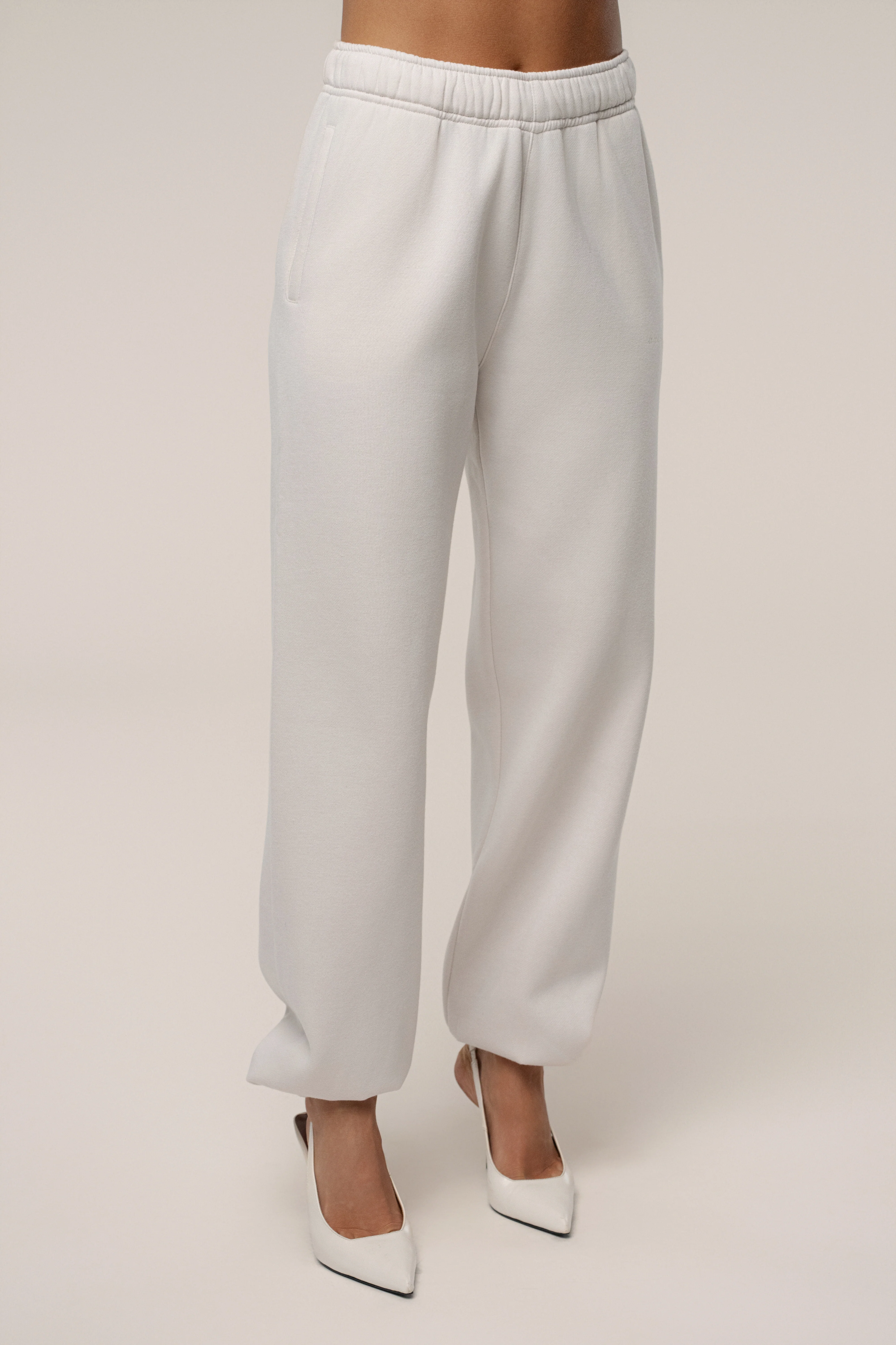 Bone JLUXLABEL Logo Sweatpants - Image 9
