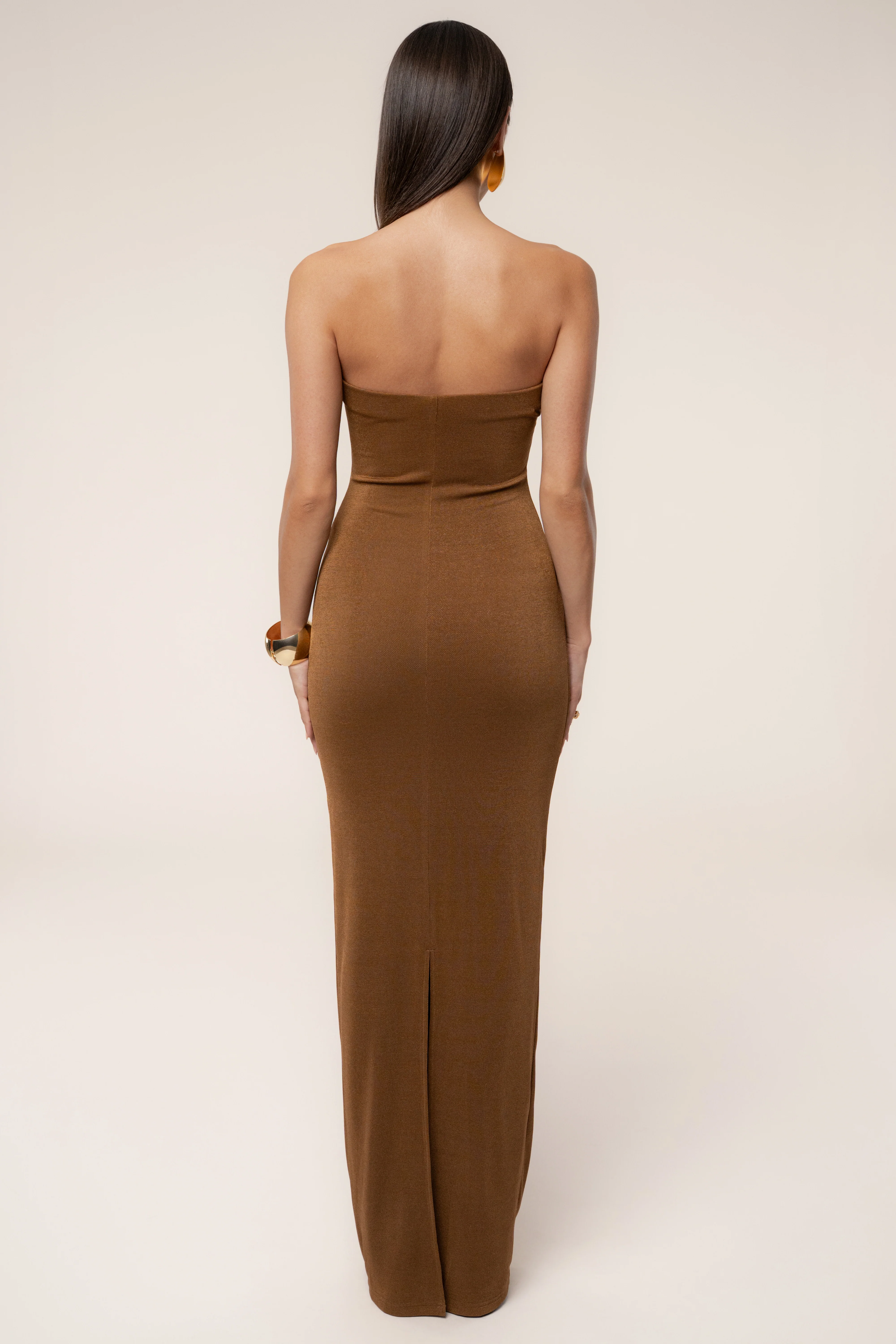Bronze Celestial Drift Maxi Dress - Image 12