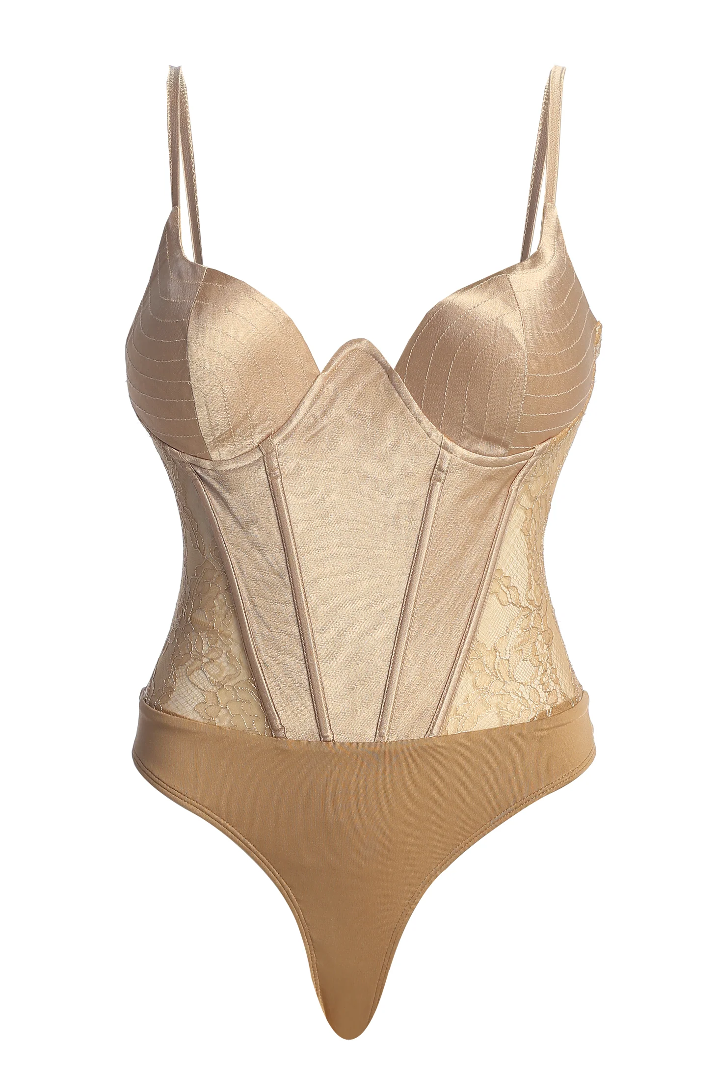 Bronze Incomparable Lace Bodysuit - Image 2