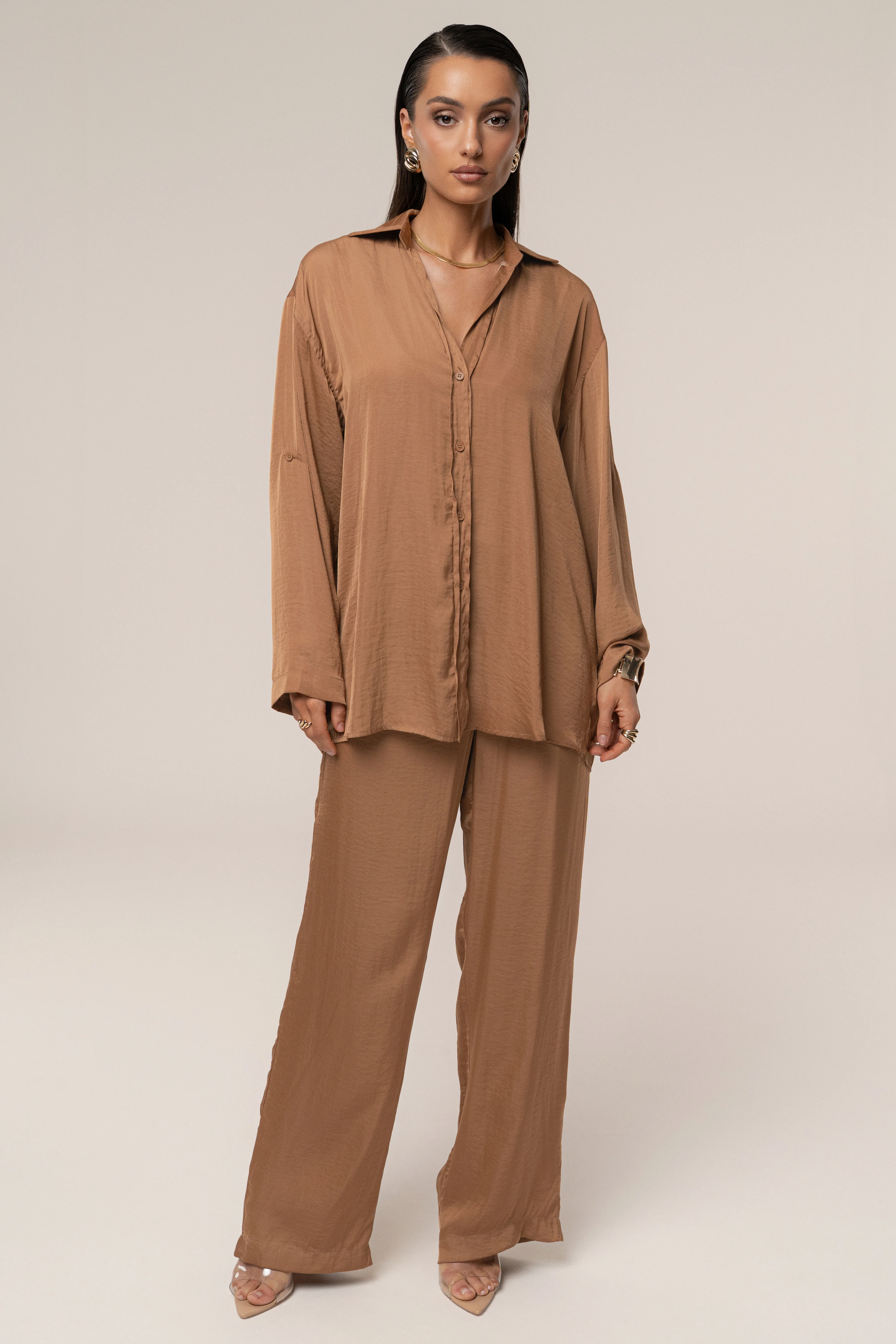 Bronze Pearl Bay Pant Set - Image 6