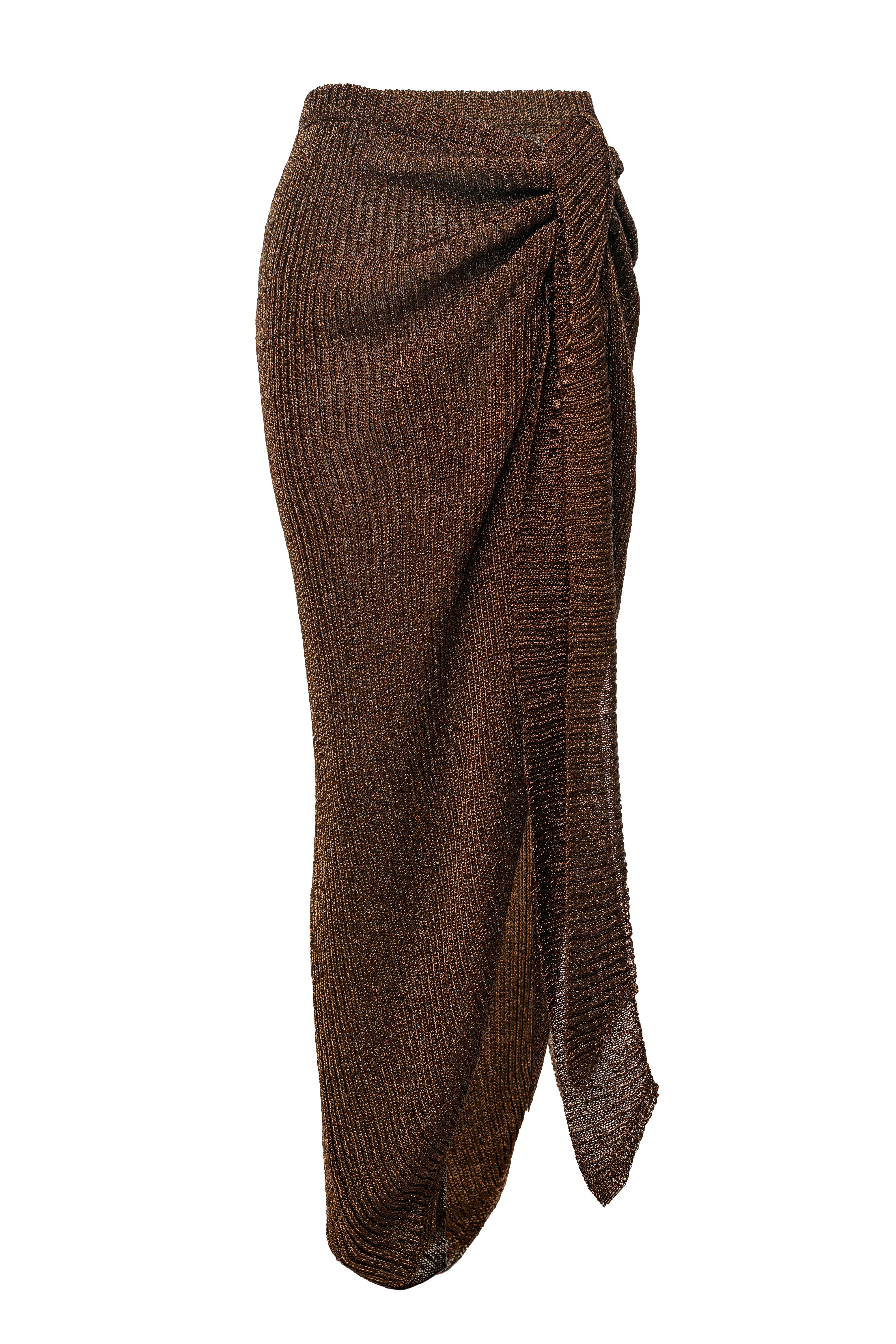 Bronze Sunlit Metallic Sarong - Image 2