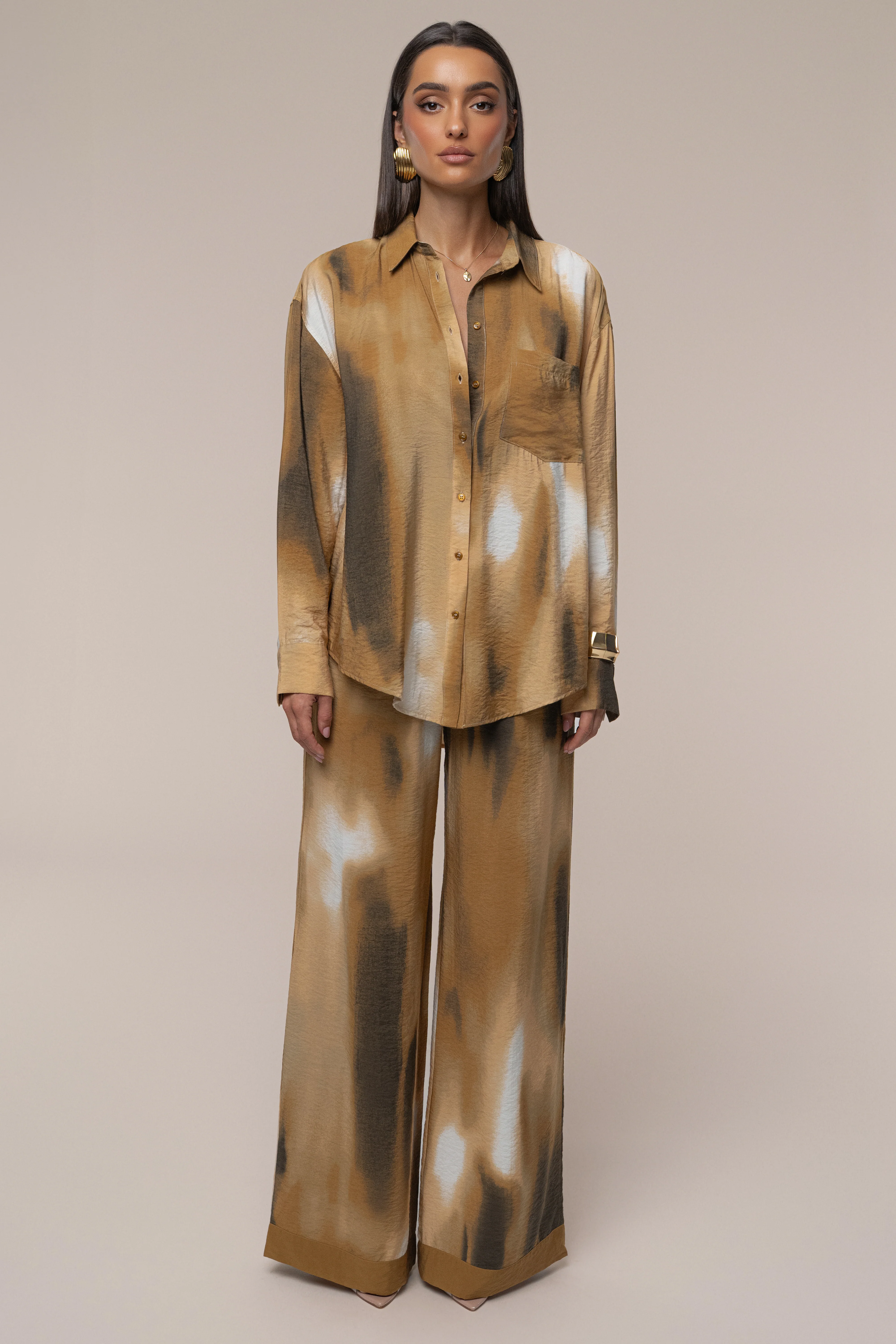 Brown Celestial Sands Blouse - Image 3